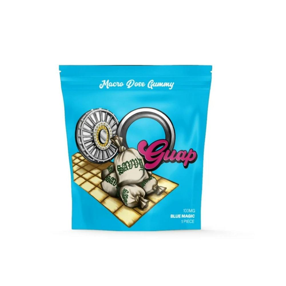 GUAP Gummies 100mg: Blue Magic 1pc