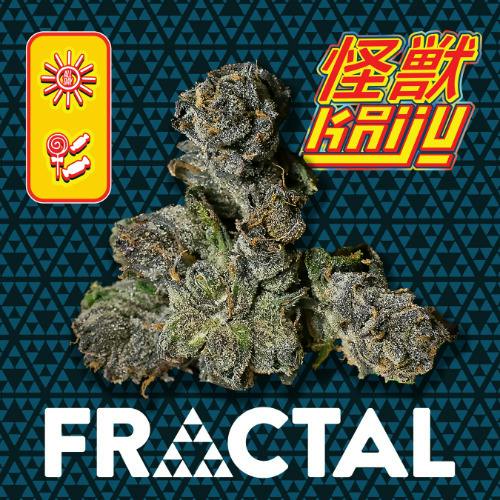 Fractal Cannabis Flower Kaiju