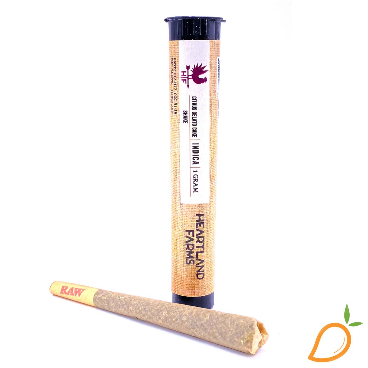 1g Peanut Butter Souffle Preroll Heartland Farms