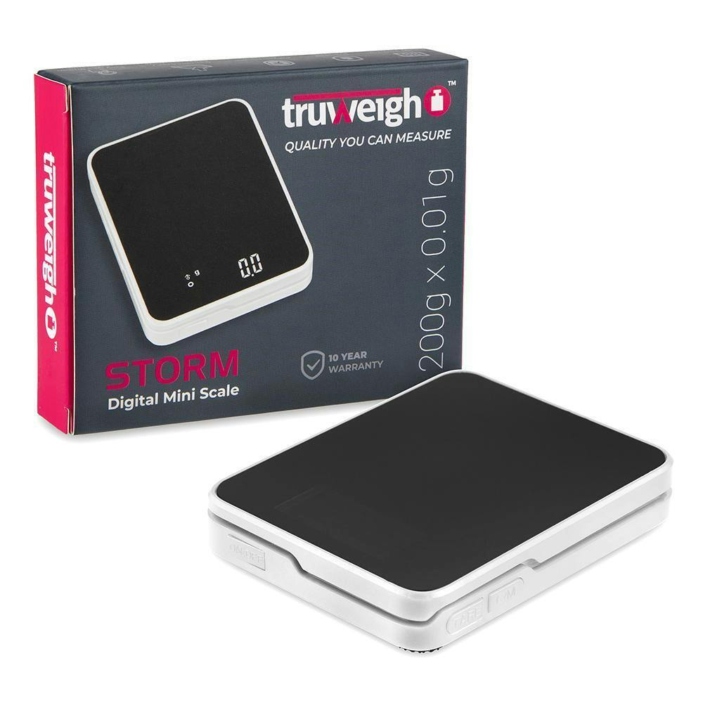 Truweight Storm Digital Scale Mini White