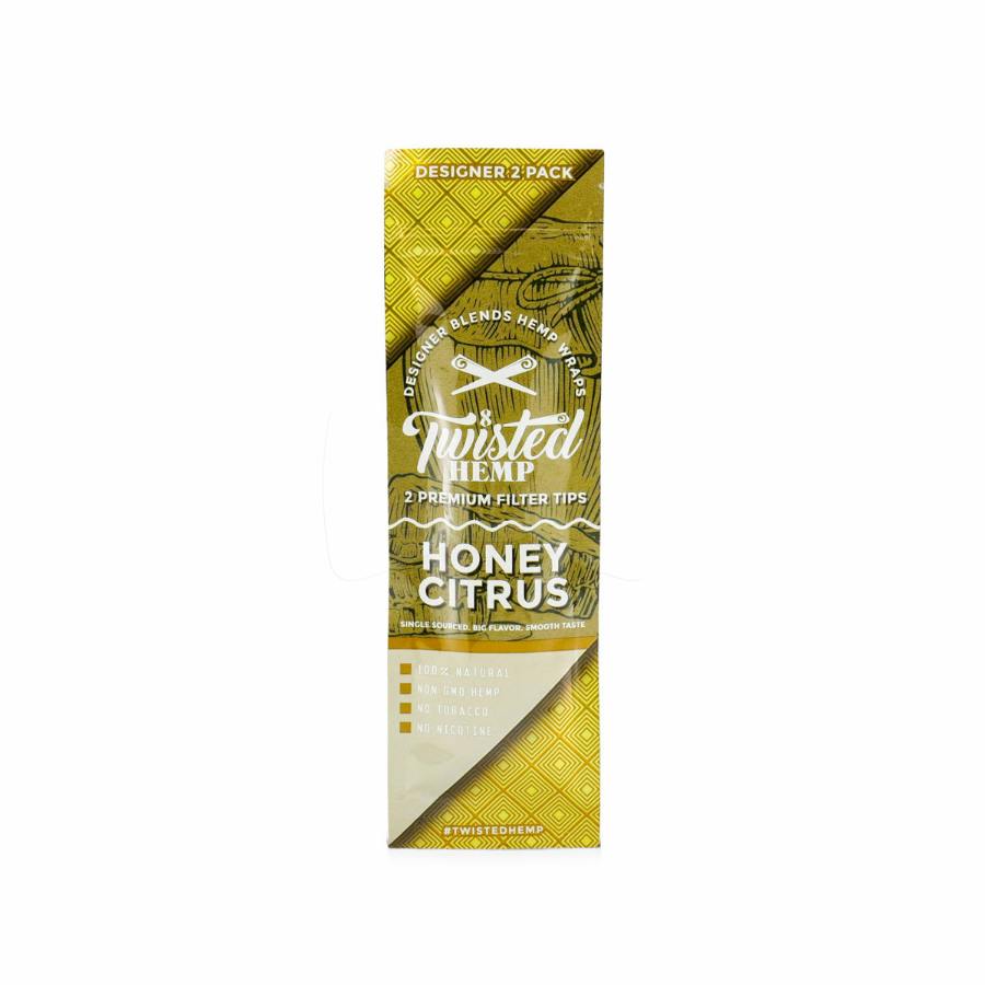 Twisted Hemp Honey Citrus Wraps