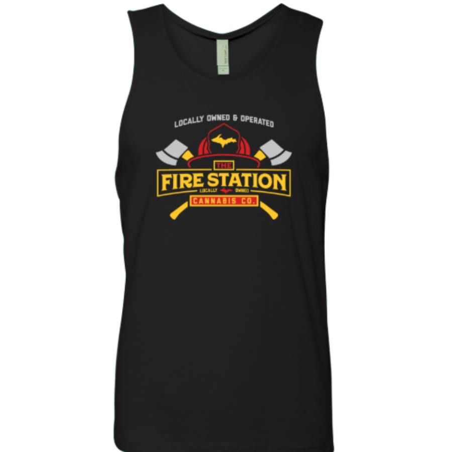 The Fire Station Black Tanktop Unisex Small