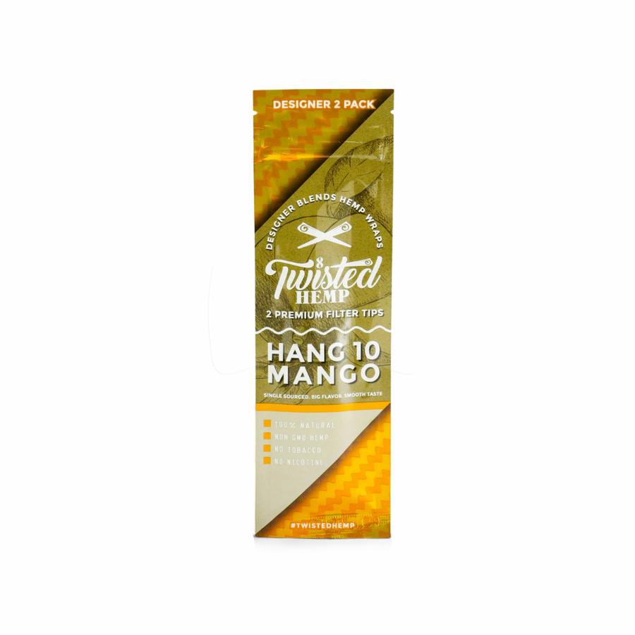 Twisted Hemp Hang 10 Mango Wraps