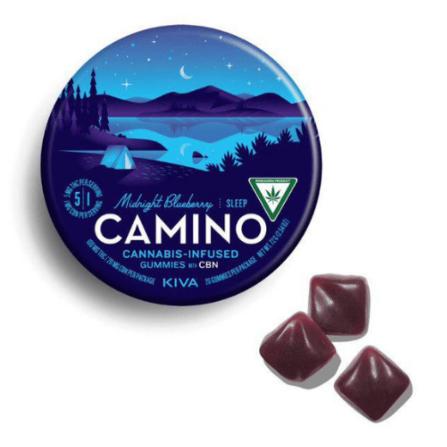 Camino Midnight Blueberry Sleep Gummies - REC