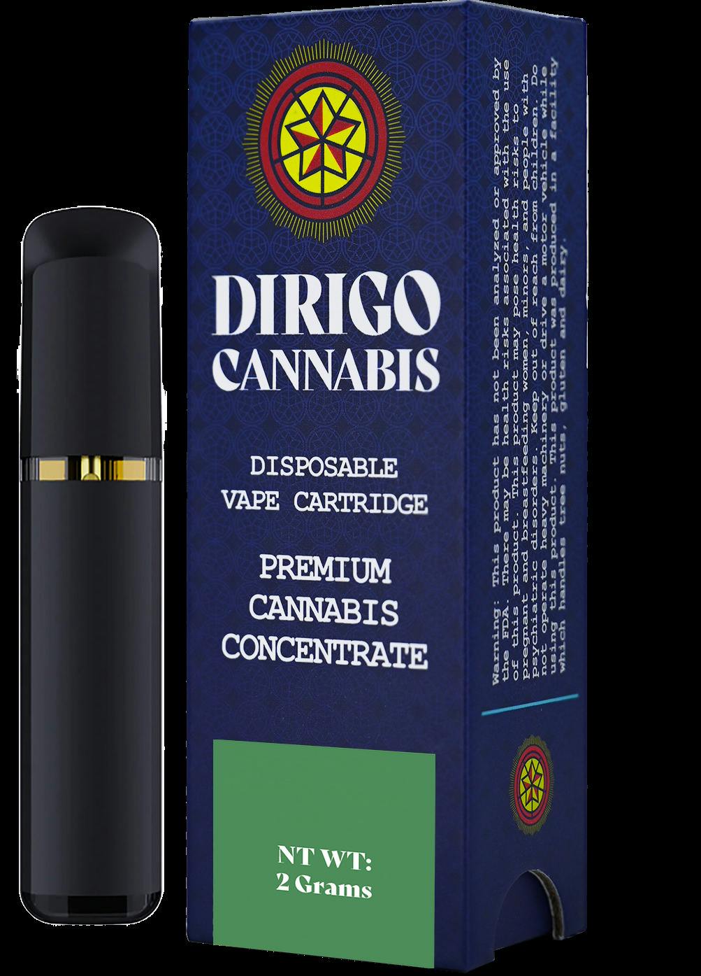 Pineapple Express | 2g Distillate Disposable | Dirigo