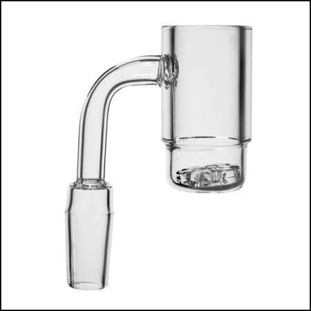 THICK WALL MALE QUARTZ BANGER - SNOWFLAKE - THICK WALL MALE QUARTZ BANGER - SNOWFLAKE