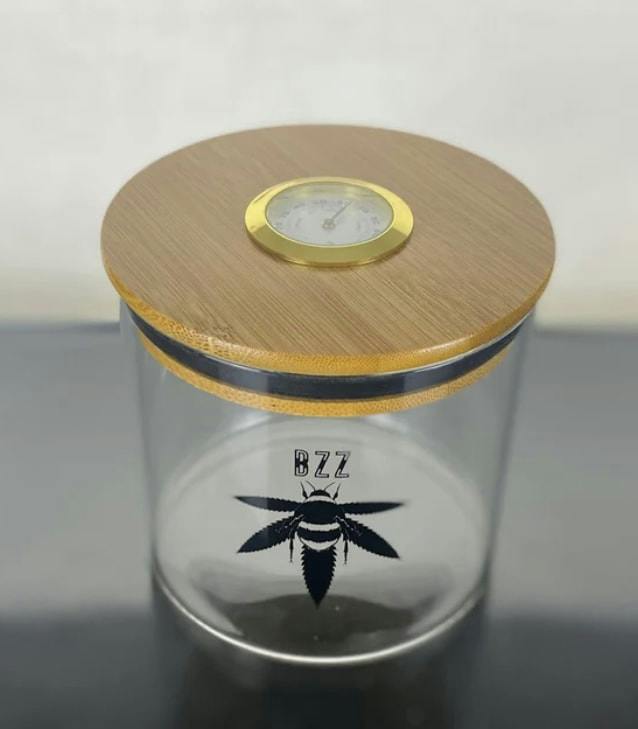 XL Bzz Box Hygrometer Stash Jar
