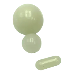 Glass Terp Beads -Set of 3 - GLOW IN THE DARK - Glass Terp Beads -Set of 3 - GLOW IN THE DARK
