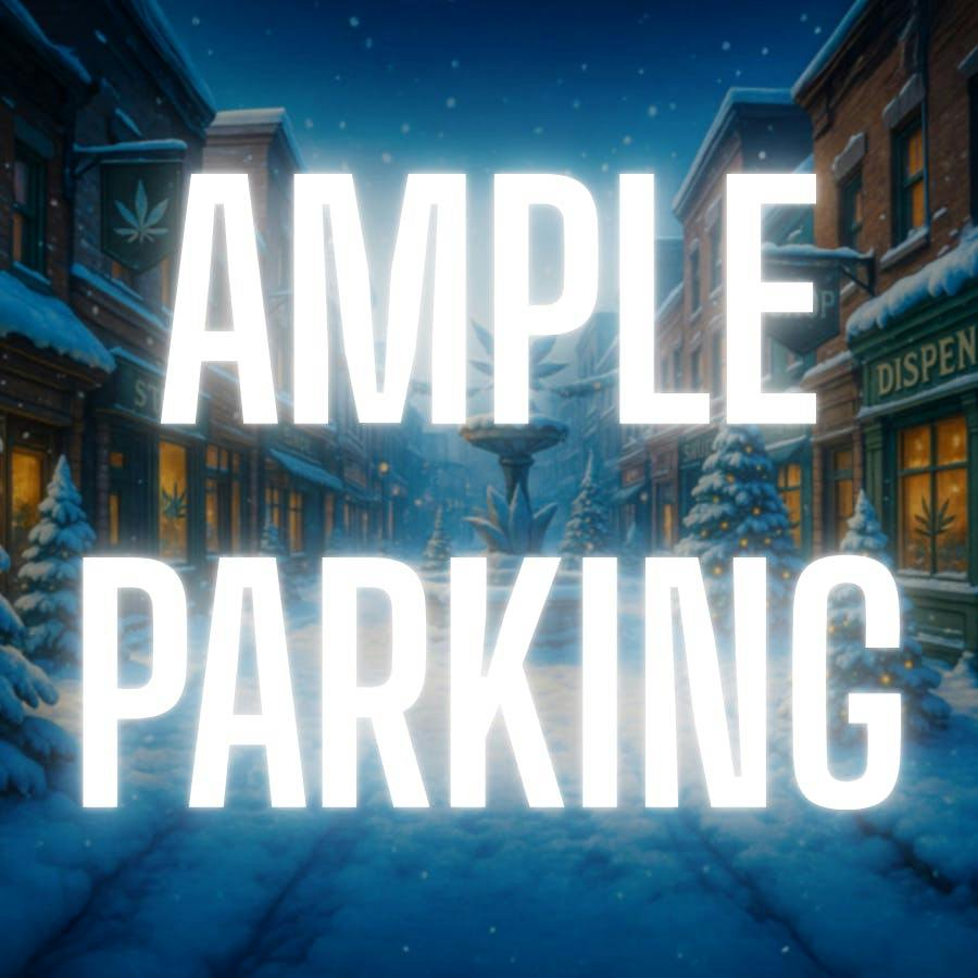 AMPLE PARKING at Off The Charts Miramar / BaM Body and Mind Dispensary
