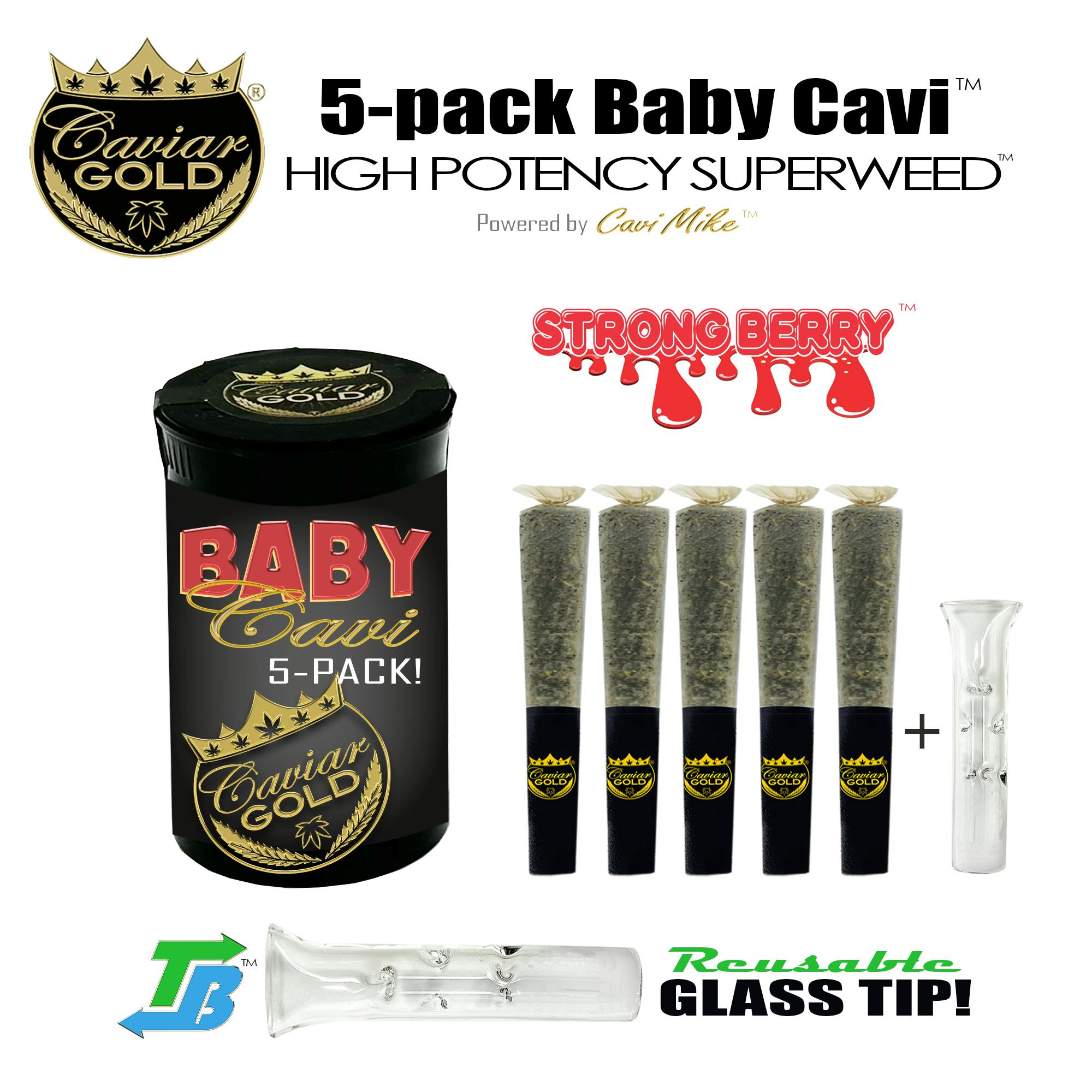 Caviar Cone - Strongberry Baby Cavis 2.5g