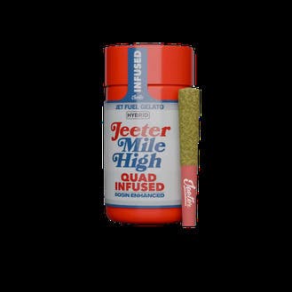 Jet Fuel Gelato Mile High Quad Infused Pre-Rolls 5pk