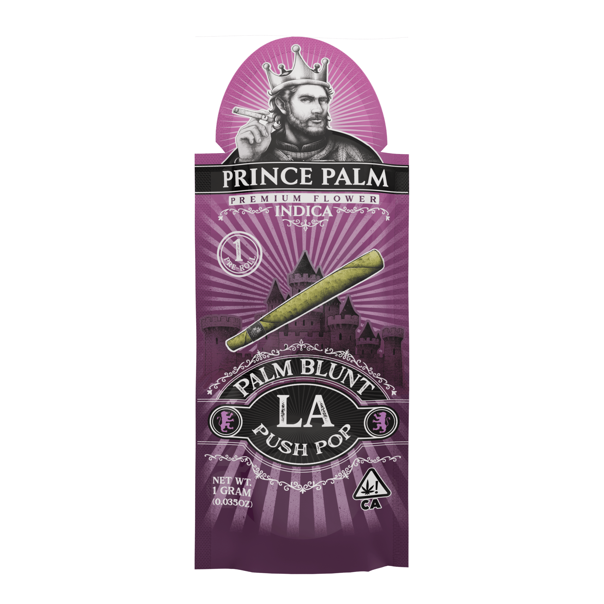 Prince Palm - 1g Blunt - LA Push Pop