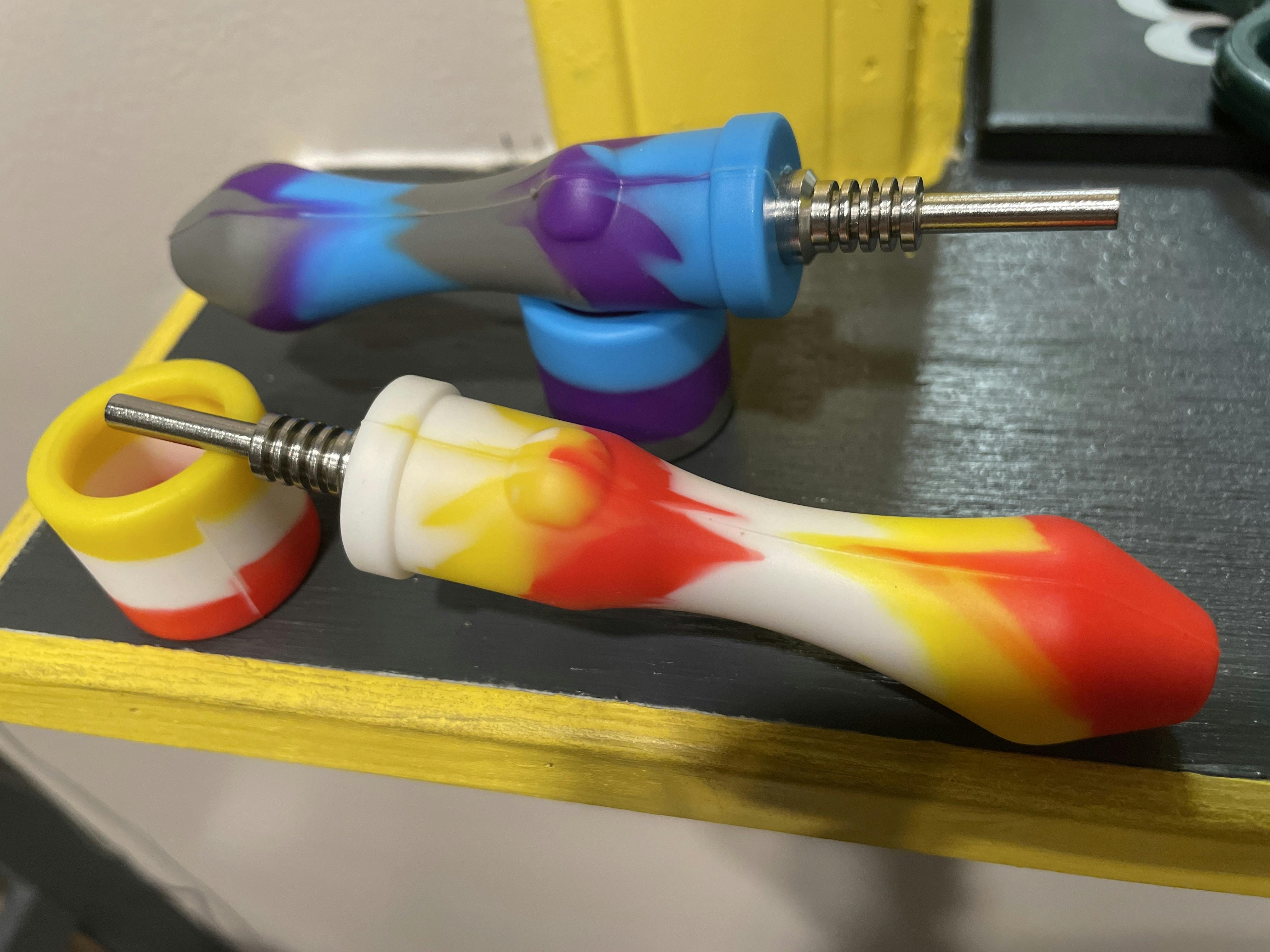Silicone Dab straw
