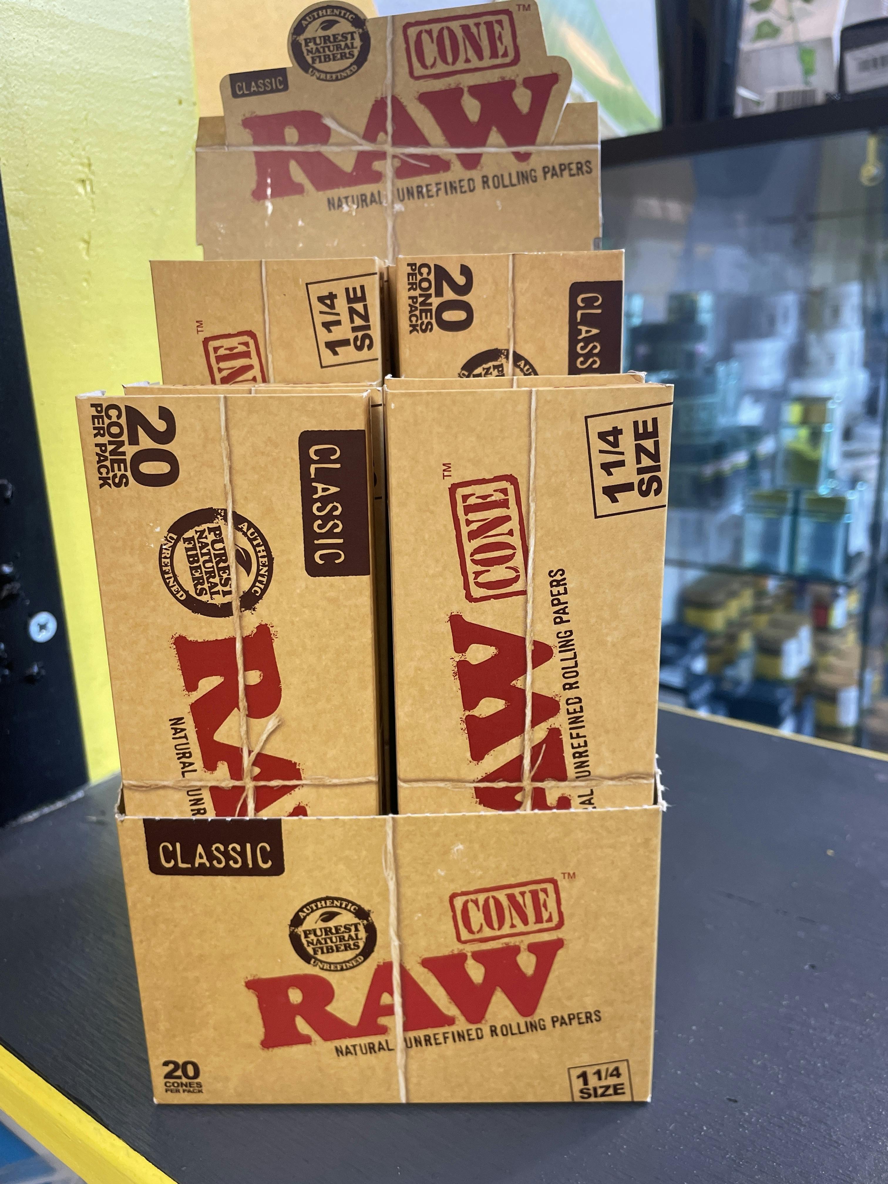 Raw 1 1/14- 20pk