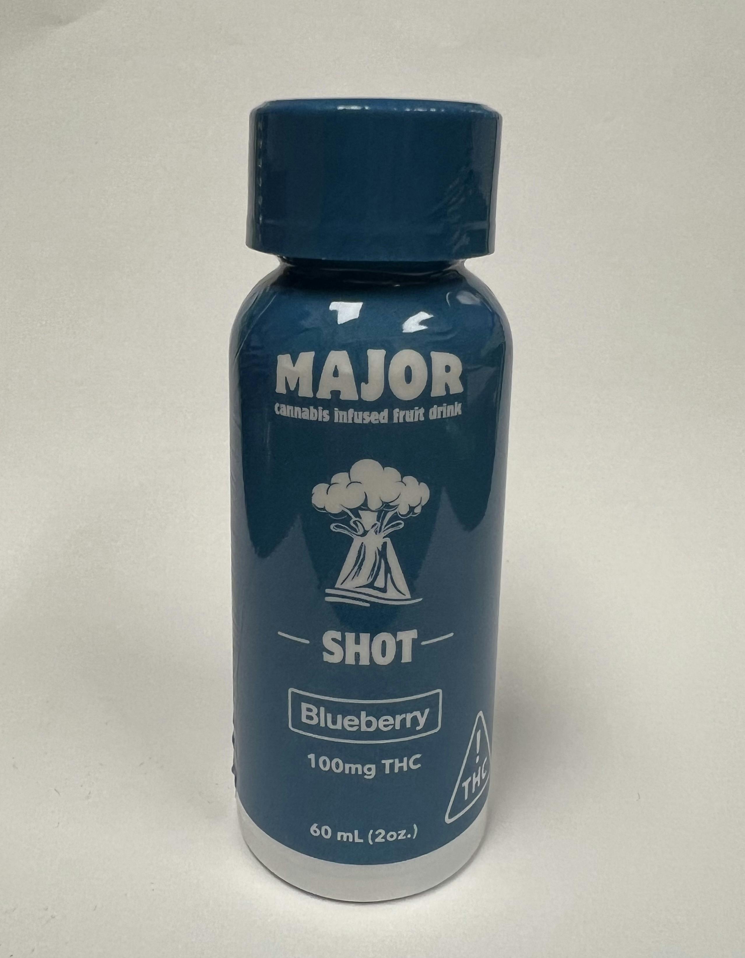 SH - Major Blueberry Shot 100mg at Bee's Buds Dispensary