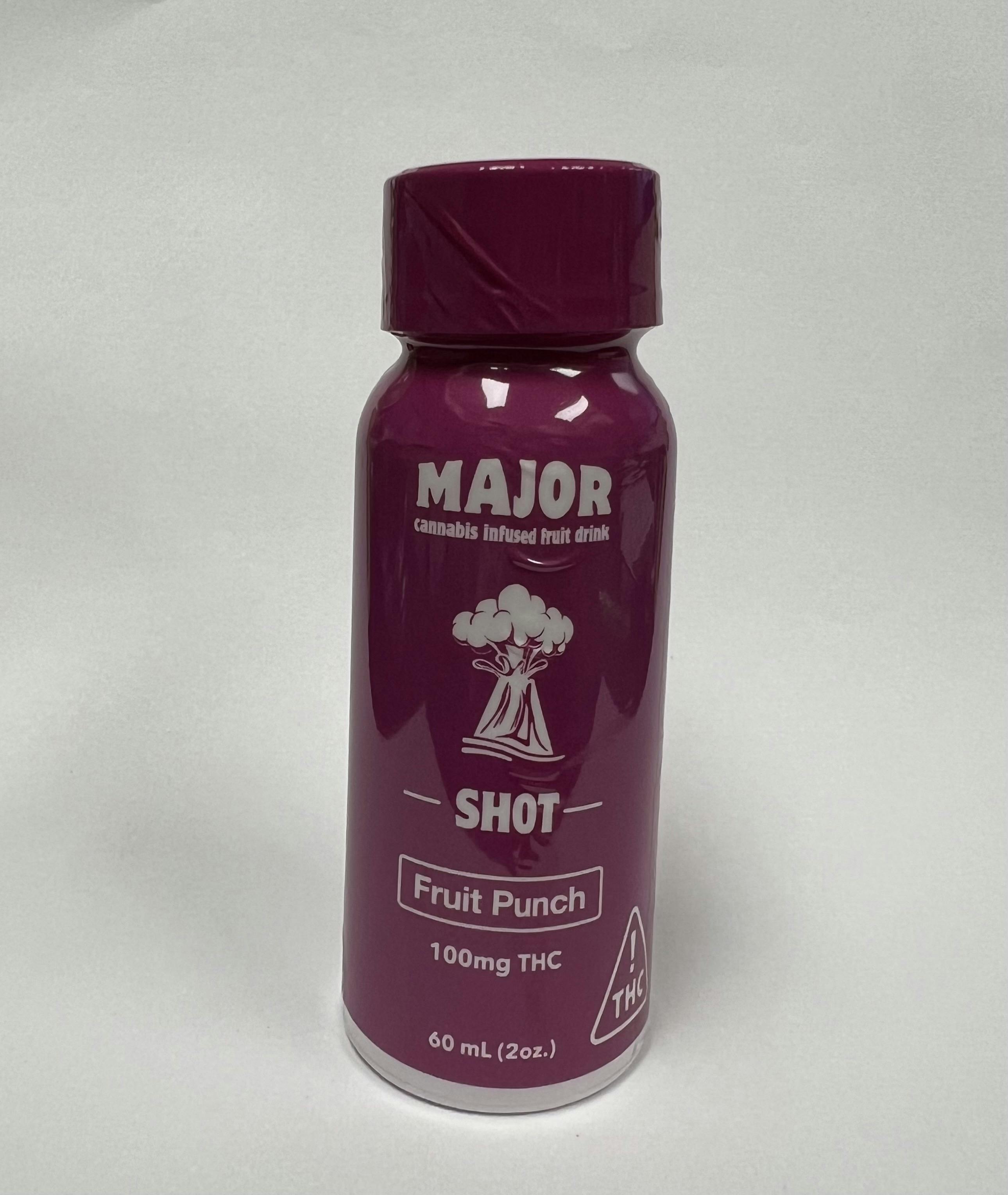 SH - Major Fruit Punch Shot 100mg at Bee's Buds Dispensary