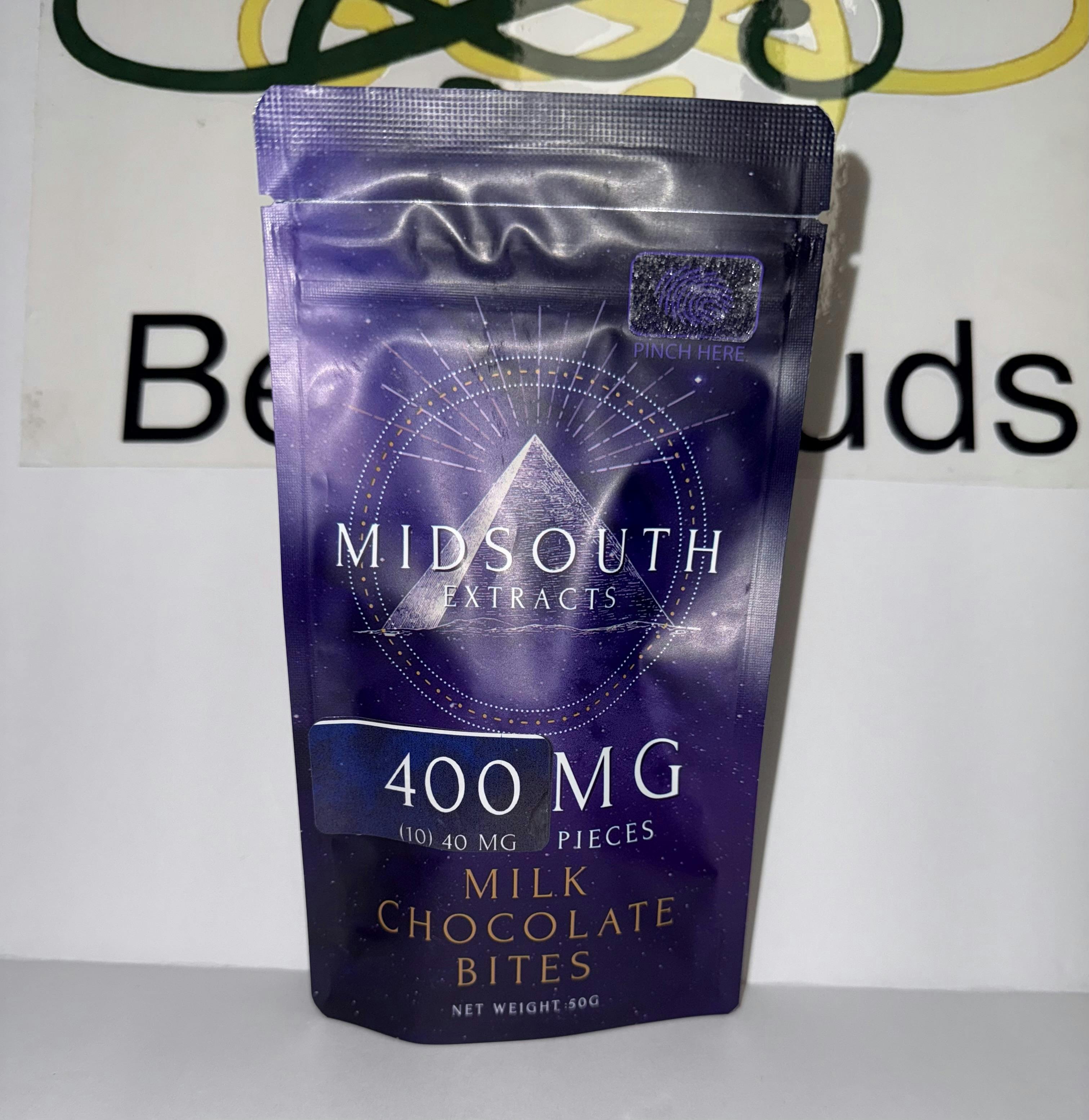 Chocolate Pieces - 400mg - Milk Chocolate by MidSouth Extracts