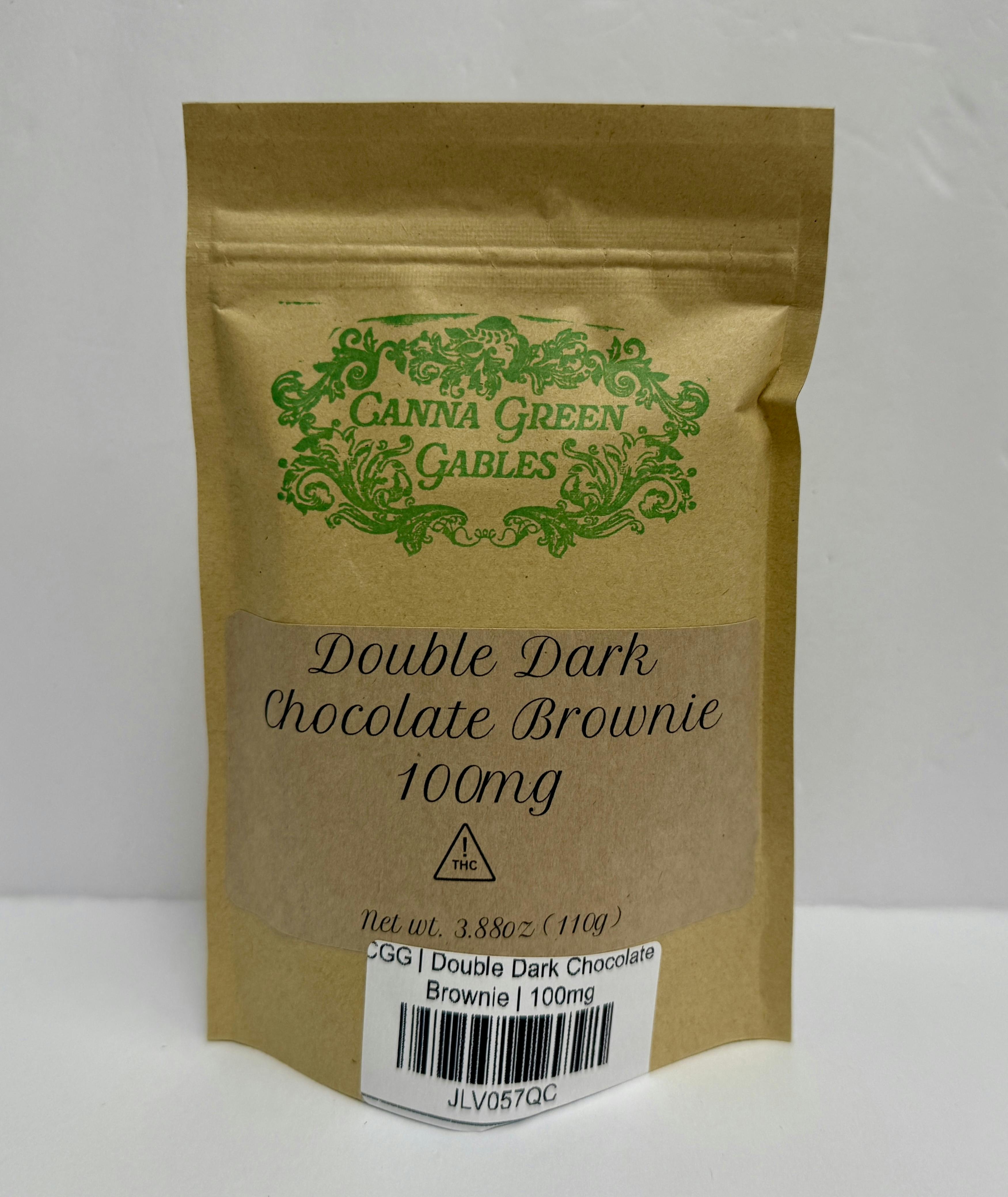 CGG - Double Dark Chocolate Brownie - 100mg