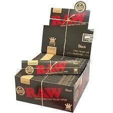 Raw Blacks -King size Papers at Bee's Buds Dispensary Wiggins