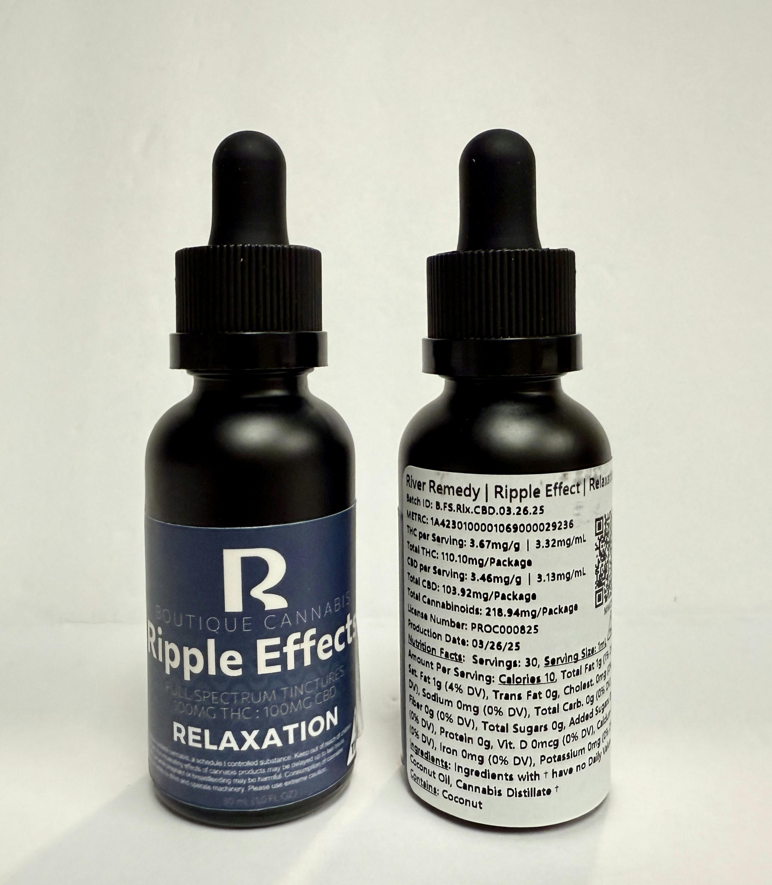 RR - Ripple Effect - Full Spectrum Tincture - Relaxation