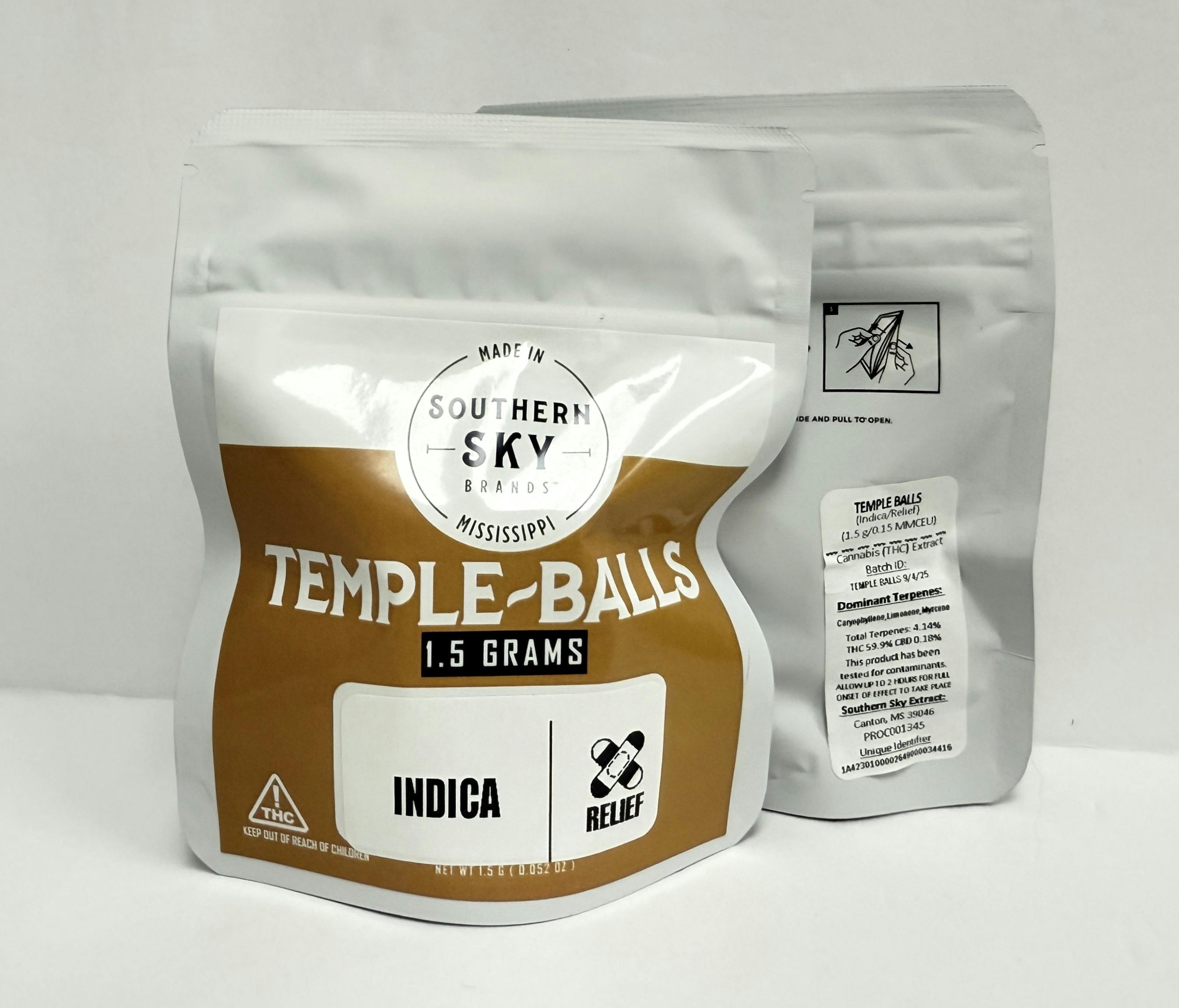 SSB - 1.5g Temple Balls - Indica