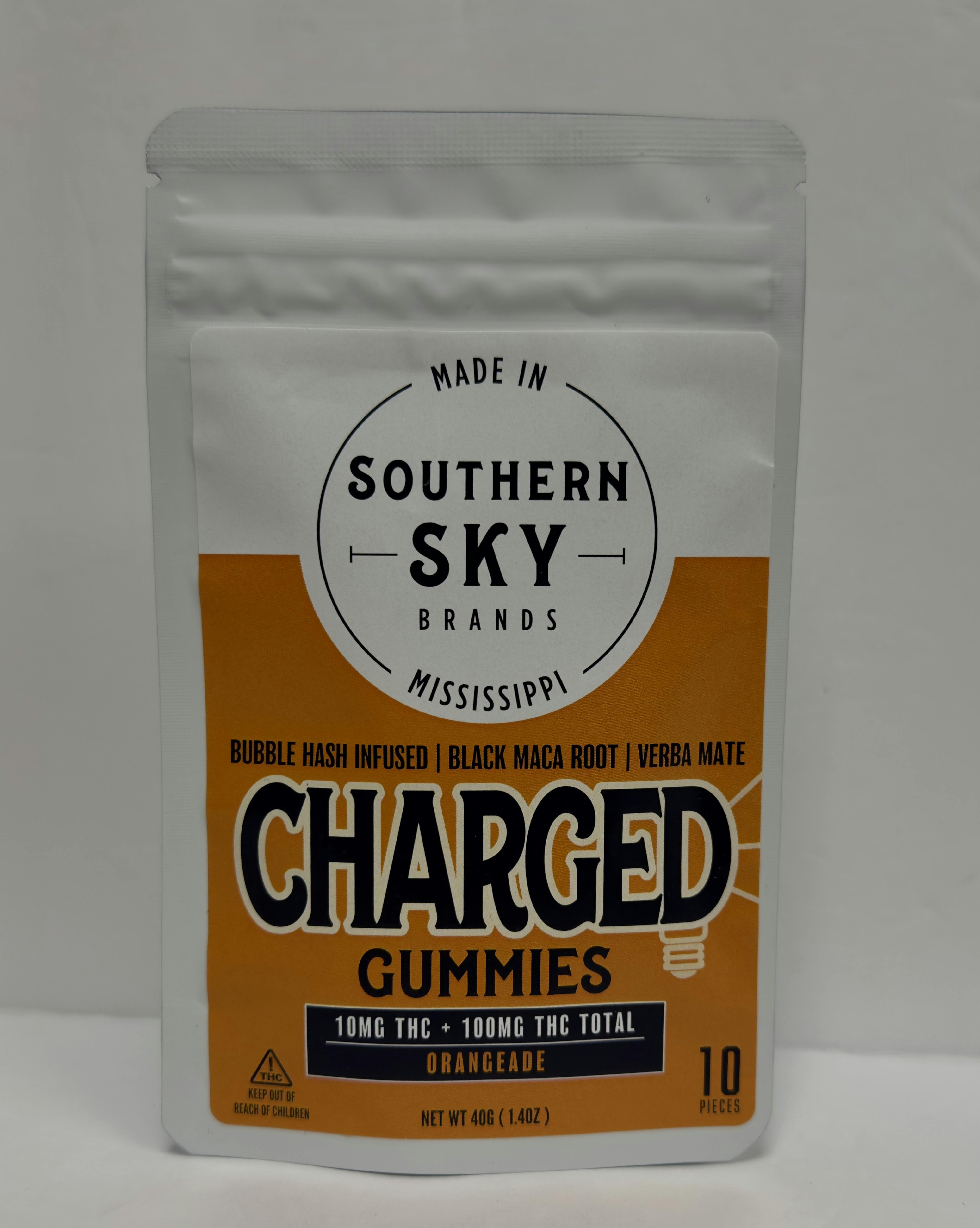 SSB - Charged Orangeade - 100mg Sativa Hash Gummy