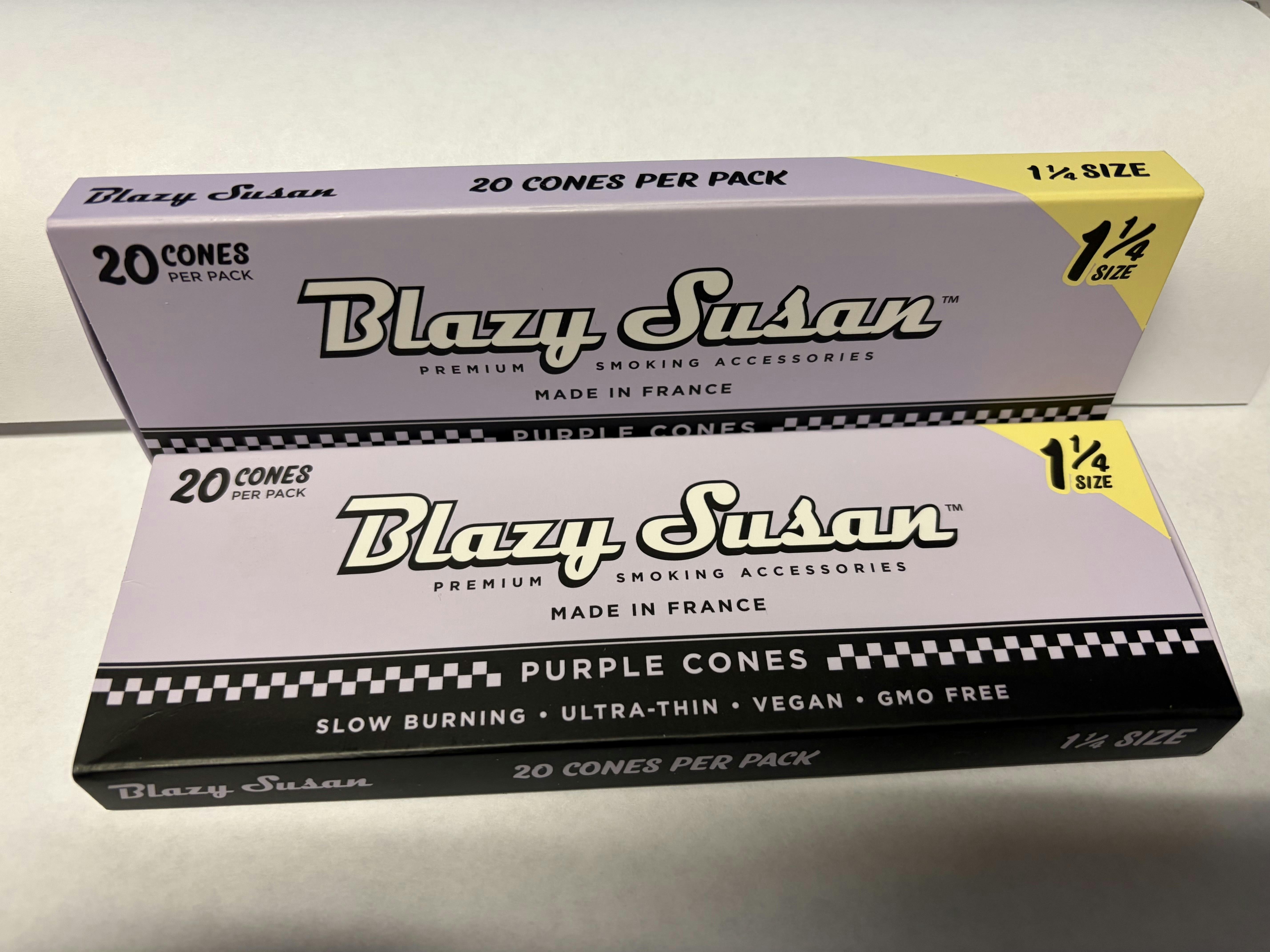 Blazy Susan- 1 1/4 - Purple Cones 20pk