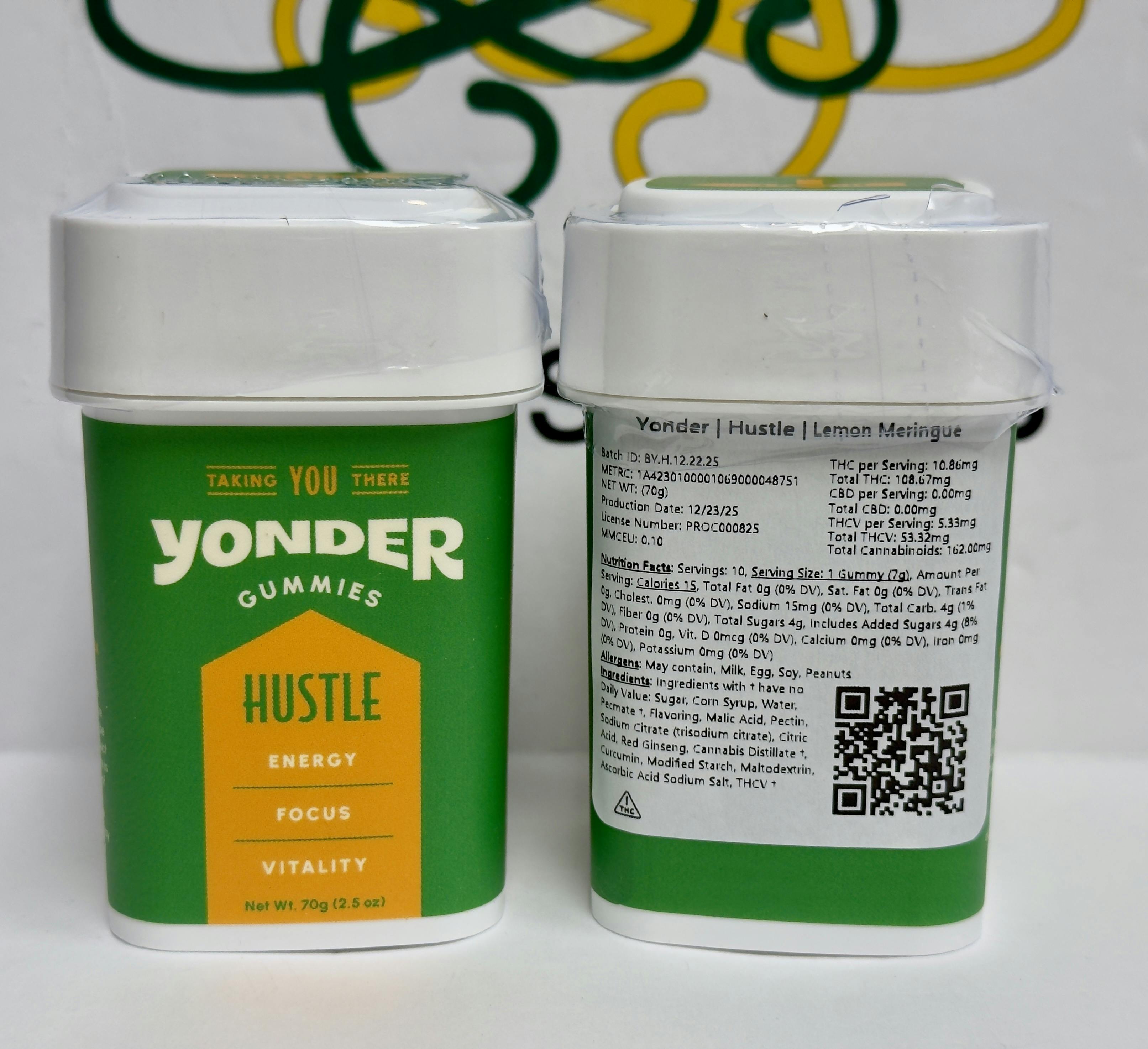 Yonder | Hustle | Lemon Meringue THCV - 100mg