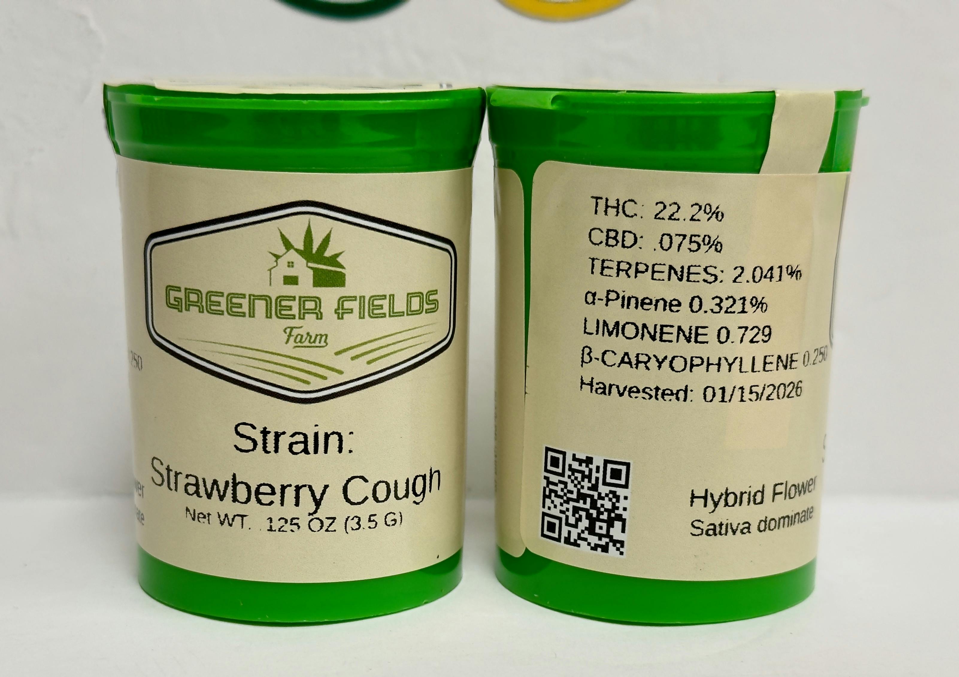 GF- Strawberry Cough 21% -1.8% terp (sat)