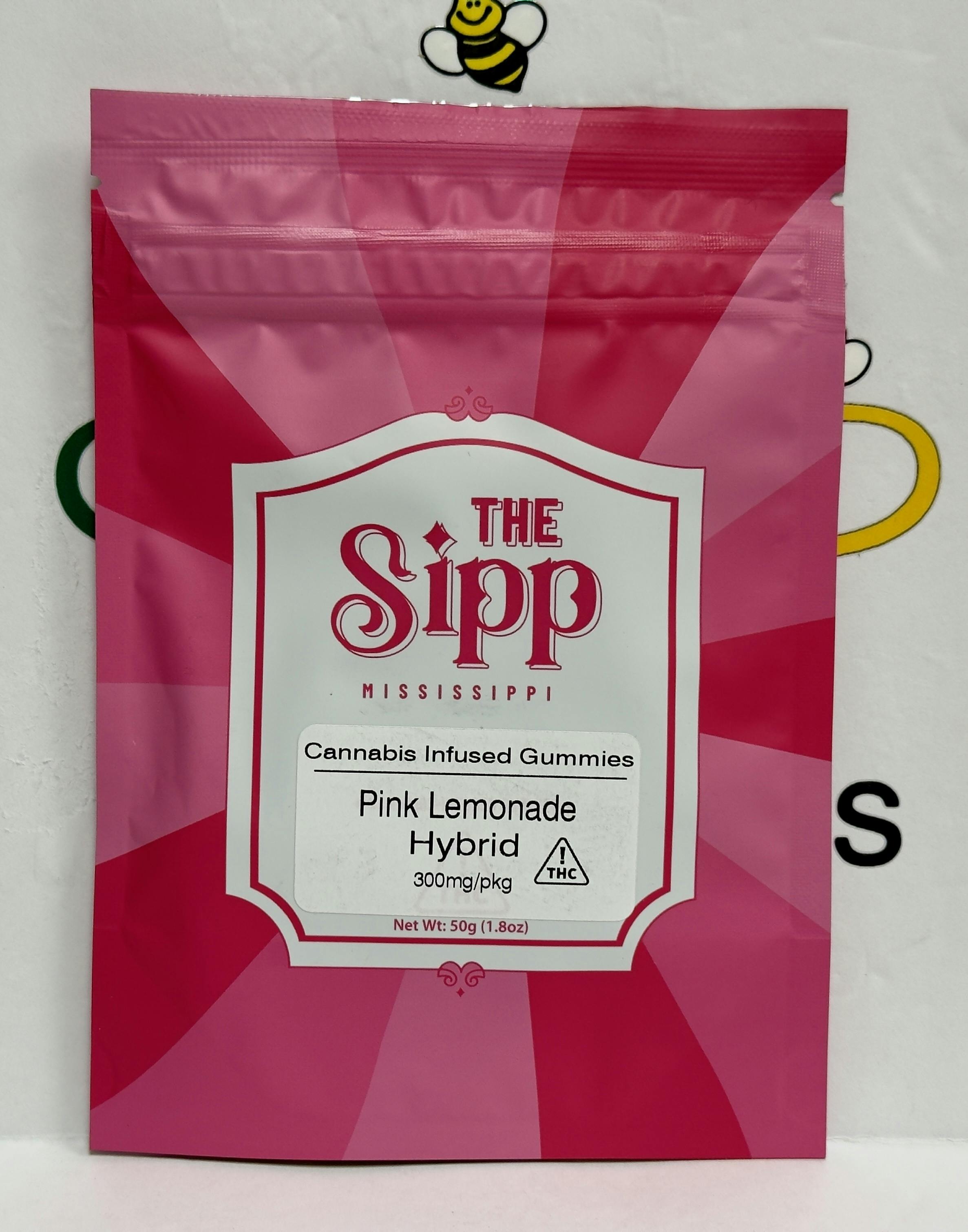 The Sipp | Pink Lemonade Hybrid Gummies 300mg