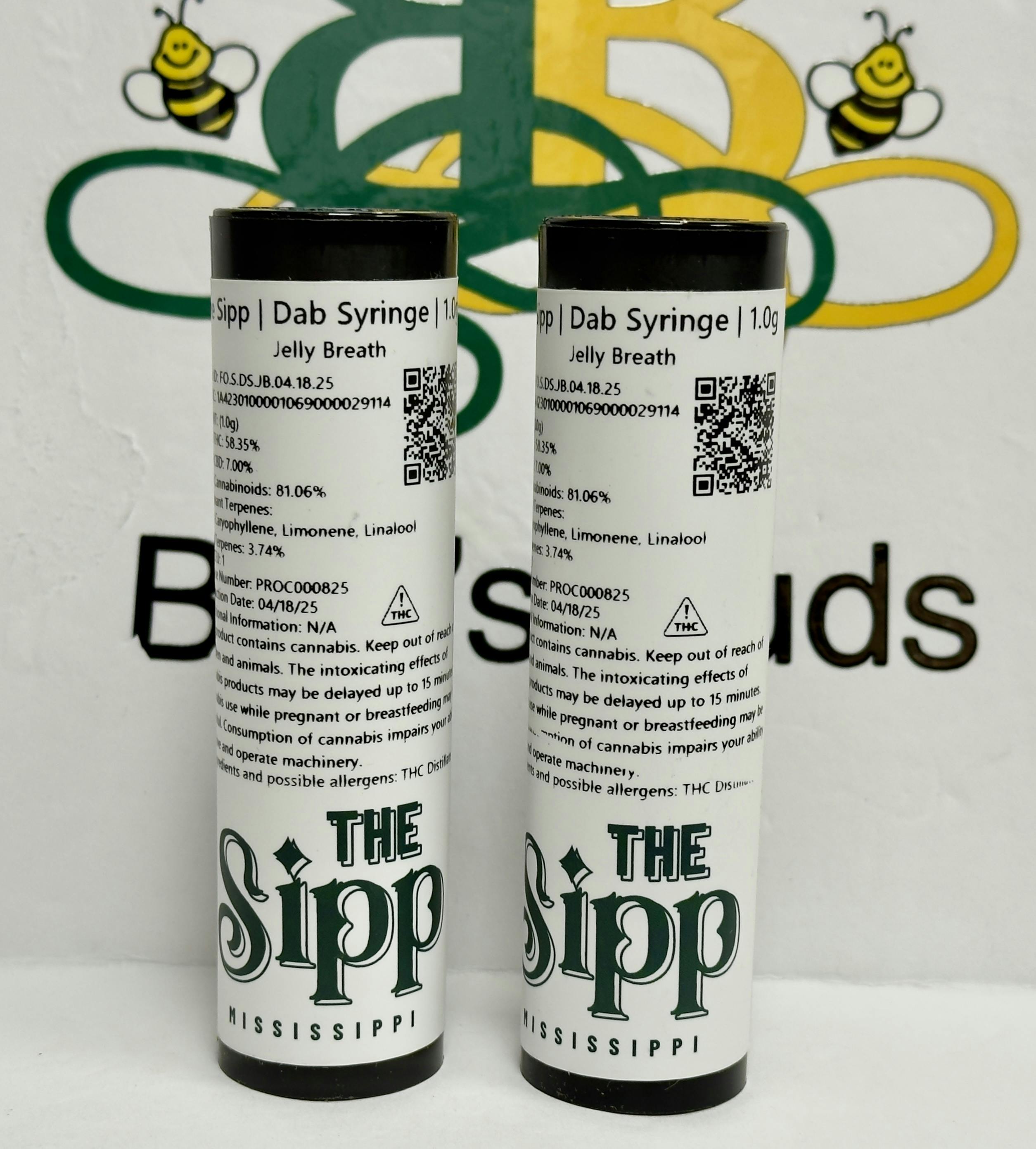 RR- Full Spectrum 1g Dab Syringe | Jelly Breath (ind) at Bee's Buds Dispensary Wiggins