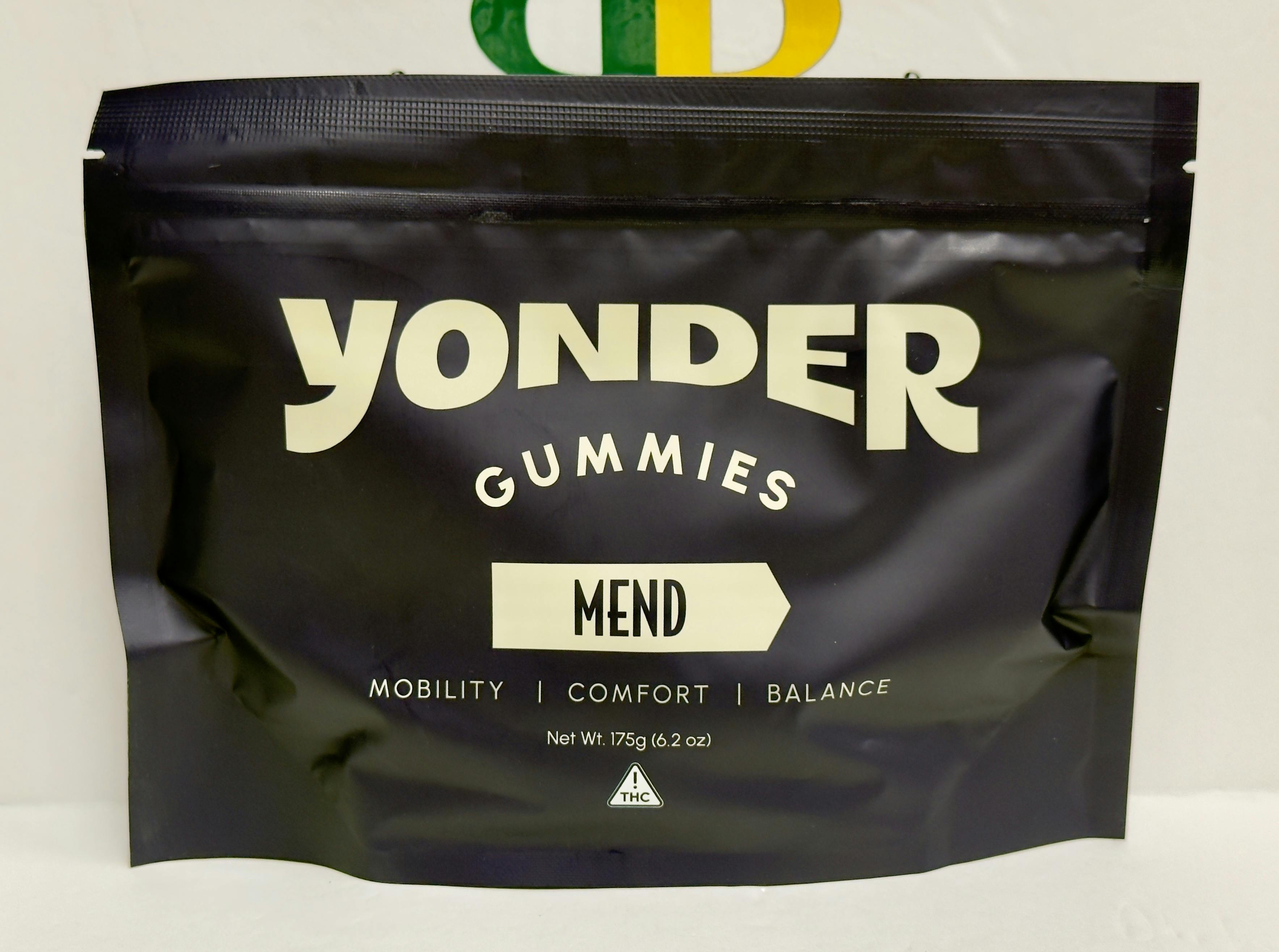 Yonder | Blackberry | 500mg MEND Gummies 25pk by Yonder
