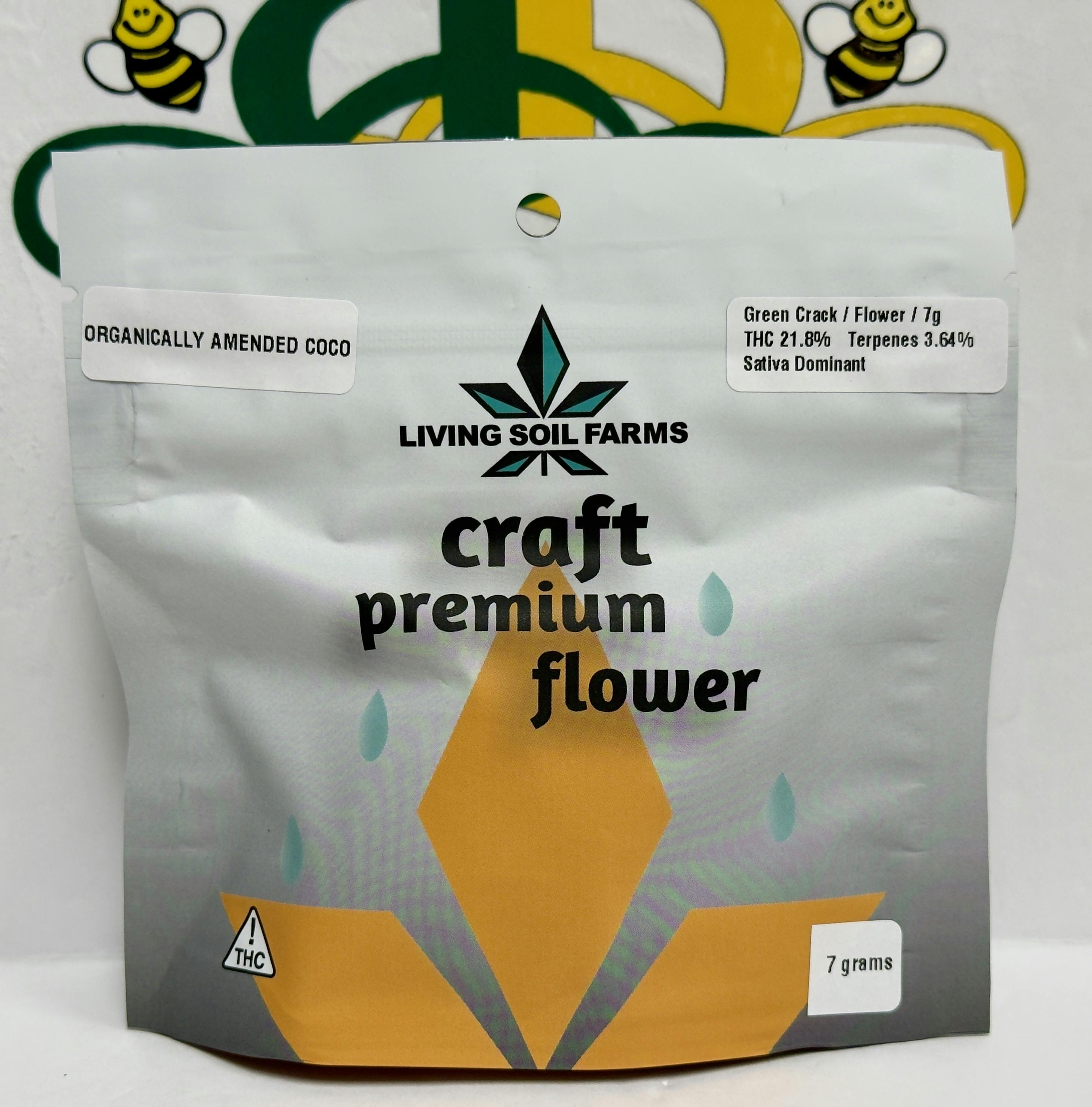 LSF - Green Crack 7g 22% - 3.6% terp (sat)
