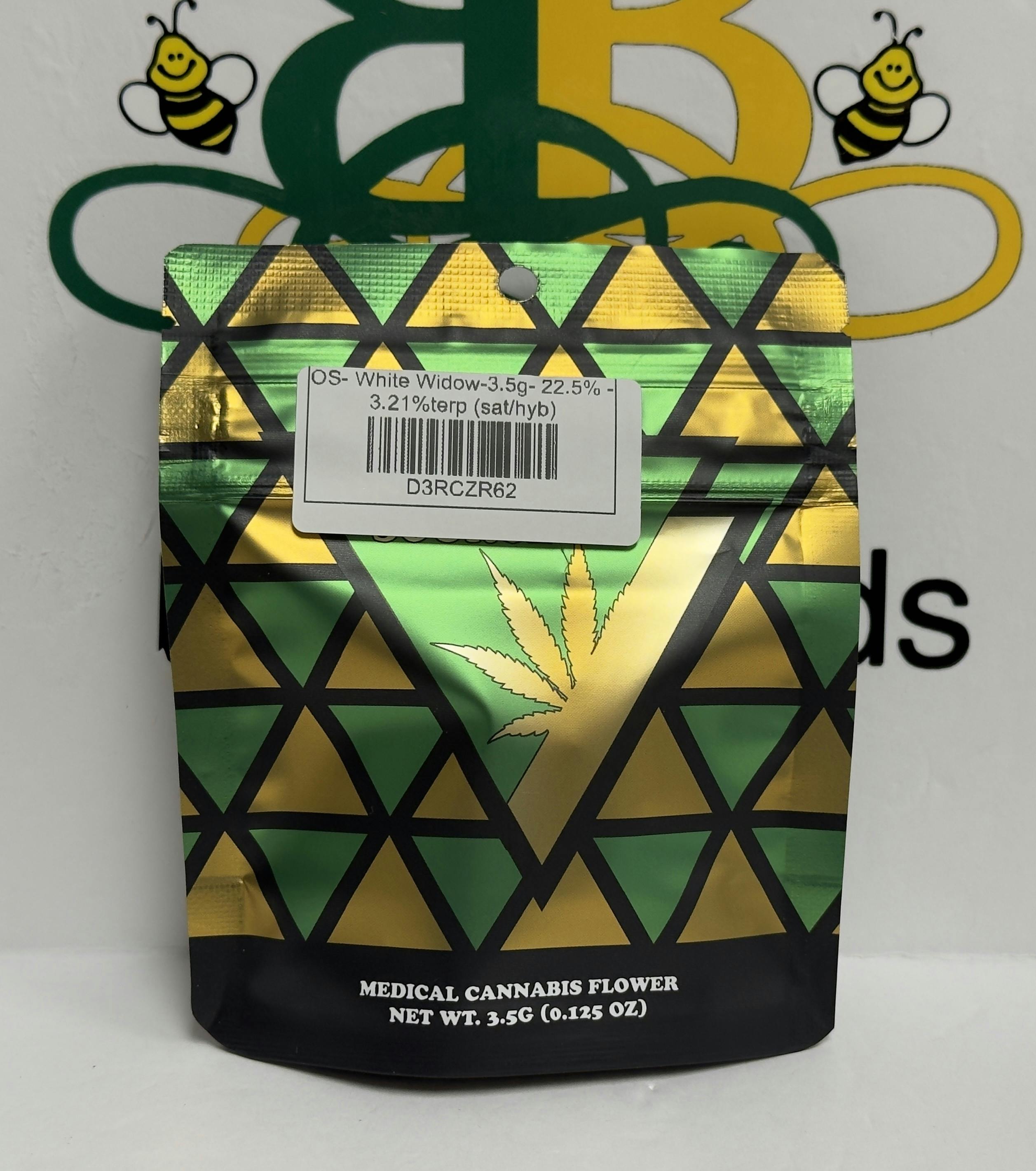 OS- White Widow 22% - 3%terp (sat/hyb)