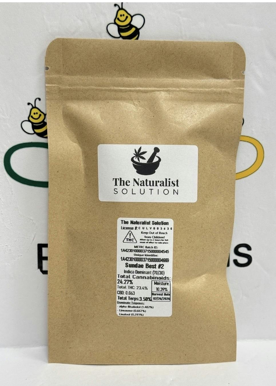 NS- Sundae Best #2 7g 24%- 3.5% terp (hyb)