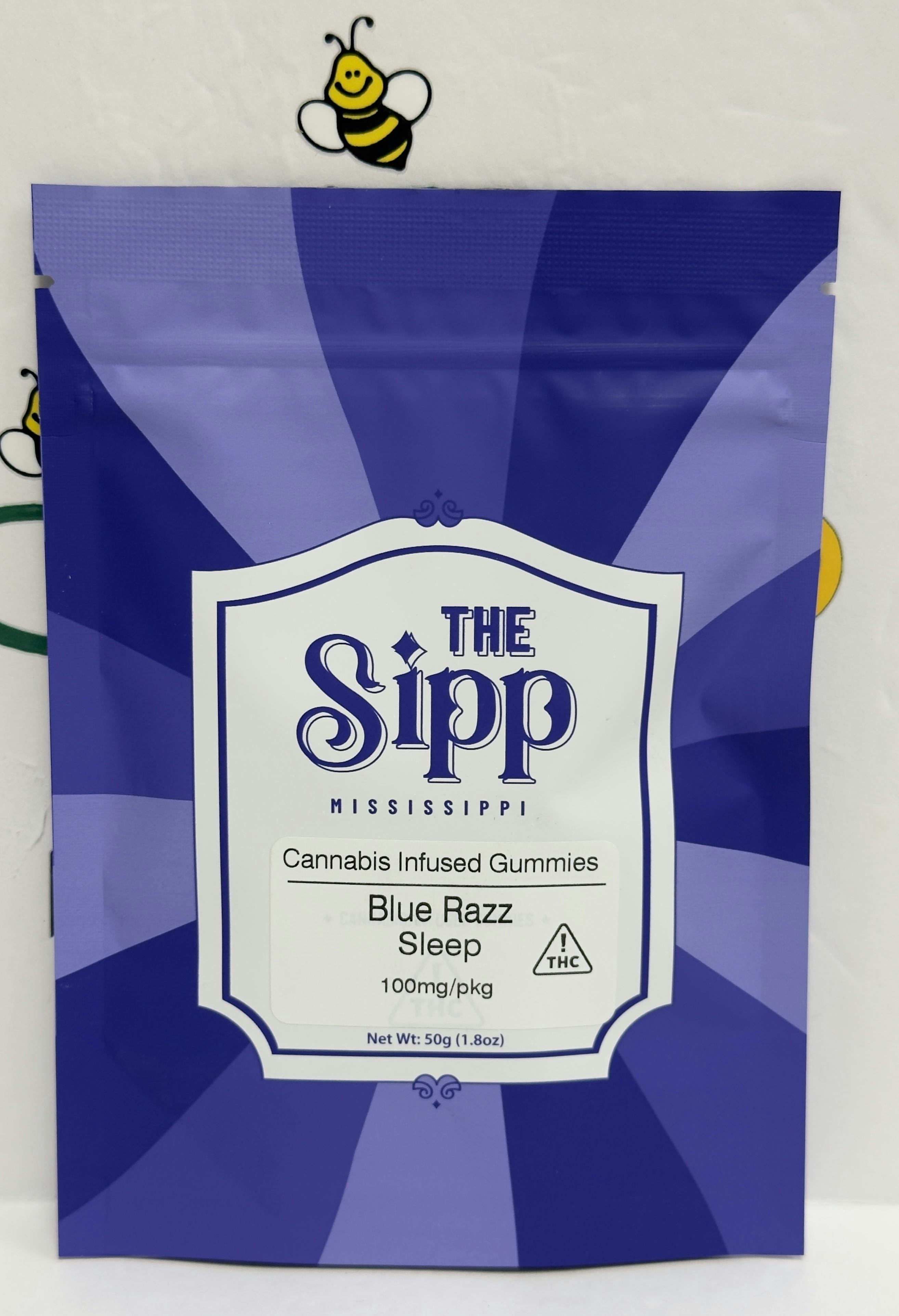 The Sipp | Blue Razz Sleep 1:1- 100mg