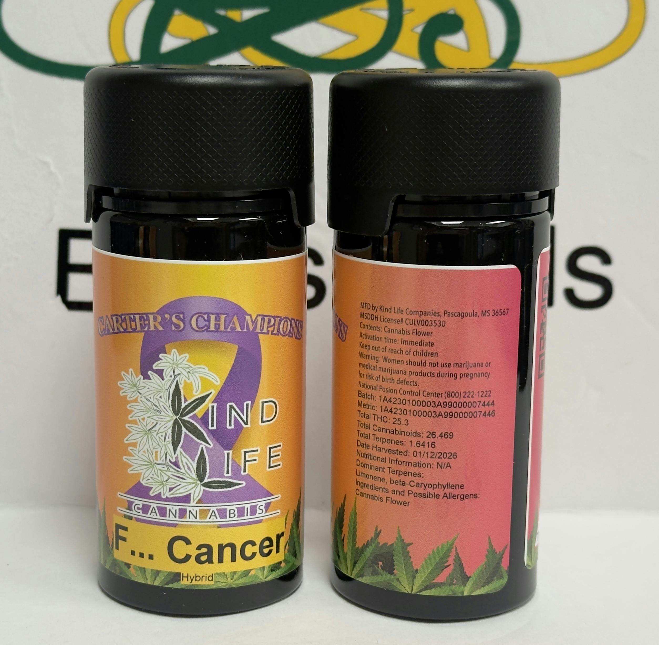 KL- F. Cancer- .7g 5pk Blunt