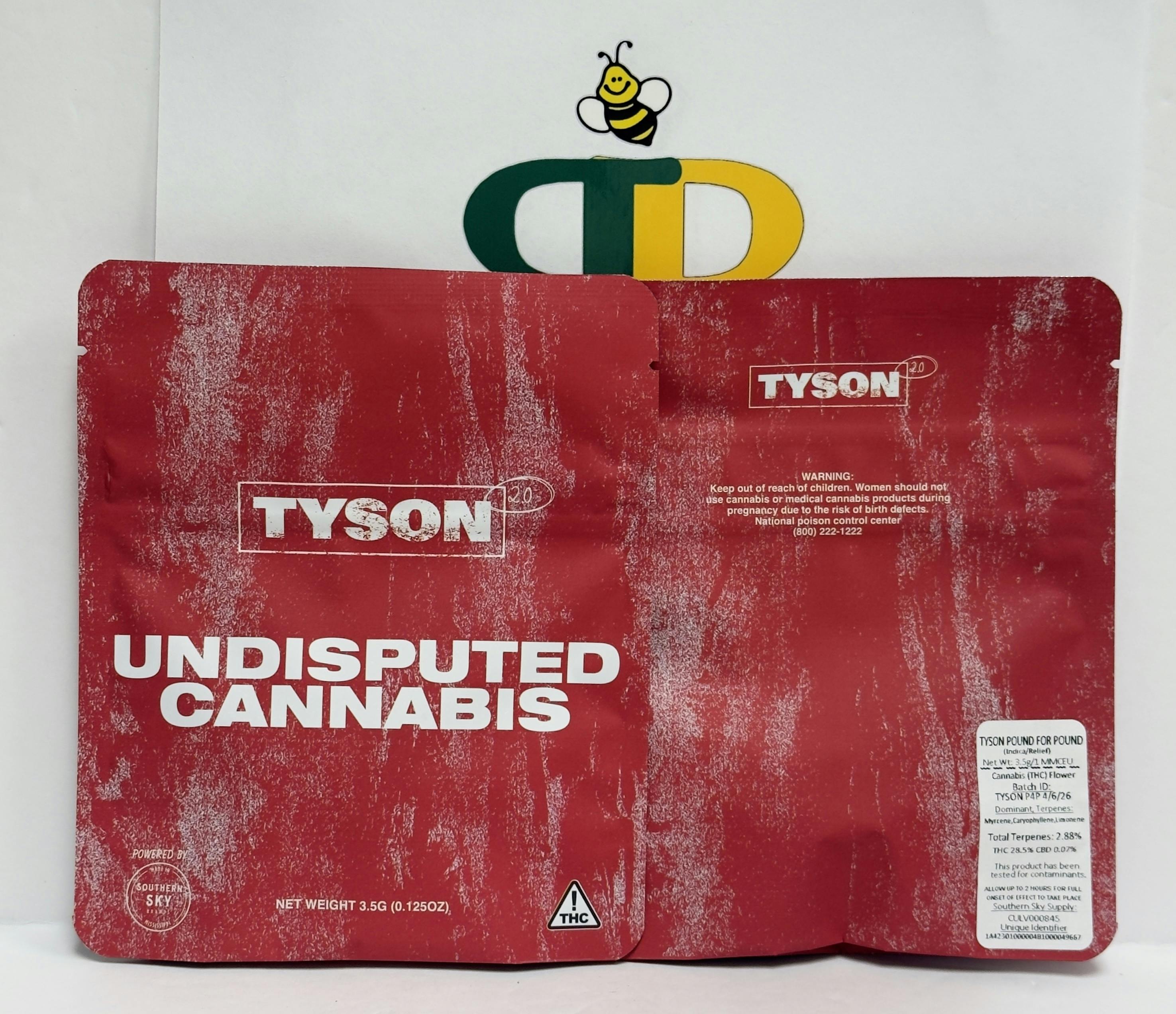 SSB- Tyson Pound for Pound -PB Souffle- 28% -2.8% terp (ind/hyb)