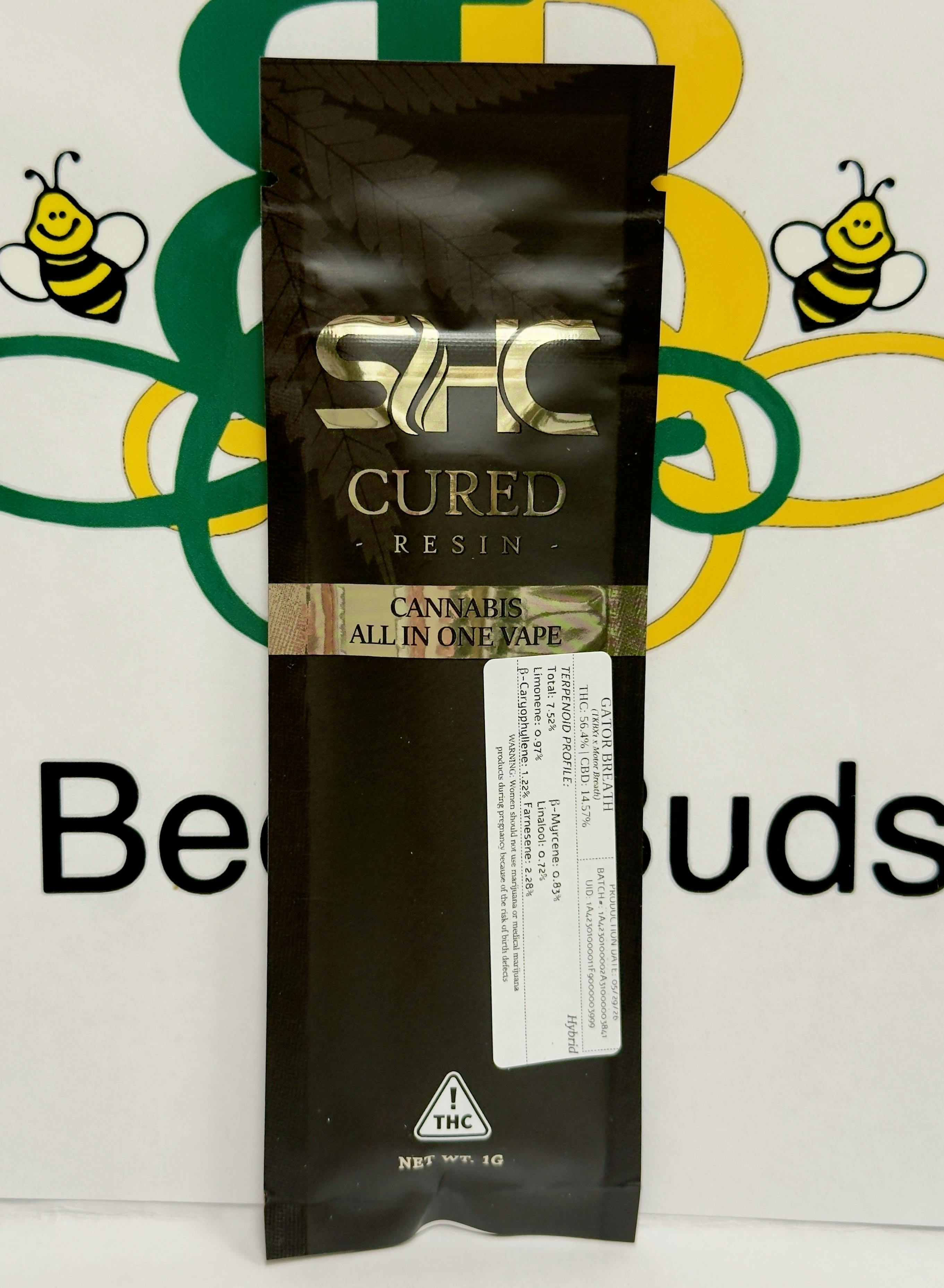 SHC- Gator Breath - 1g Cured Resin Vape (ind/hyb)