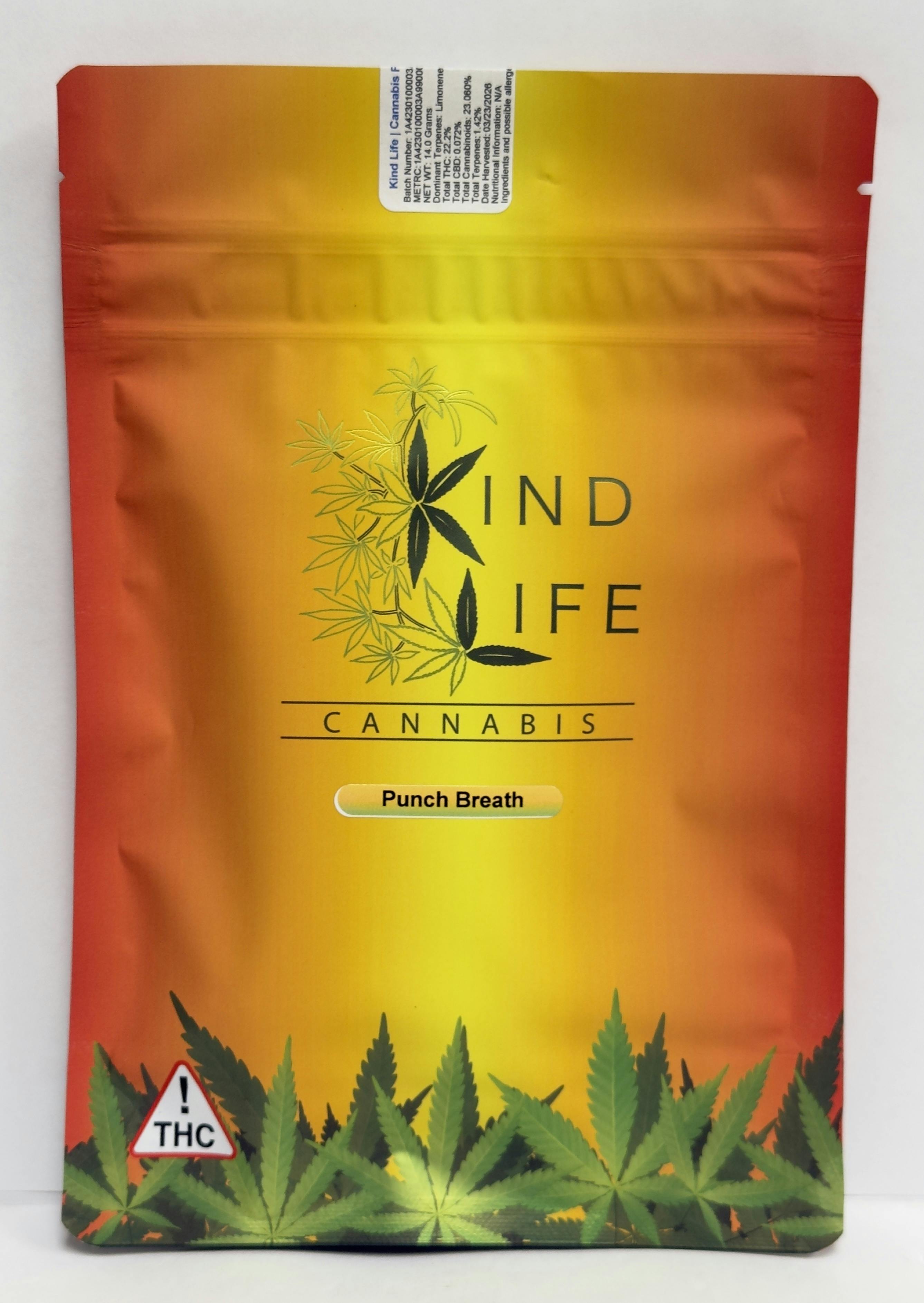 KL - Punch Breath - 14g - 22% 1.4%terp (ind/hyb)