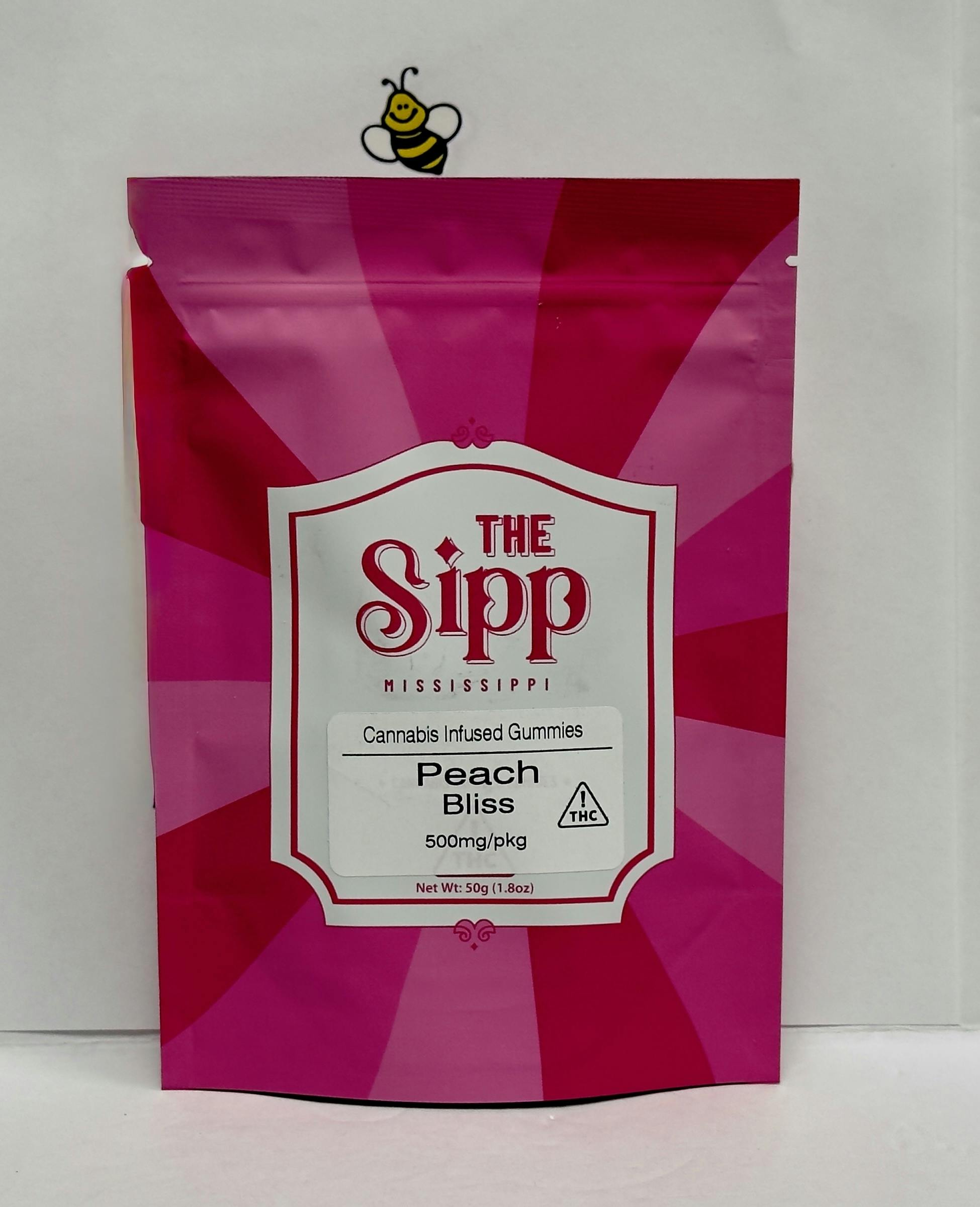 The Sipp | Peach - Sleep Bliss | 500mg 10Pk