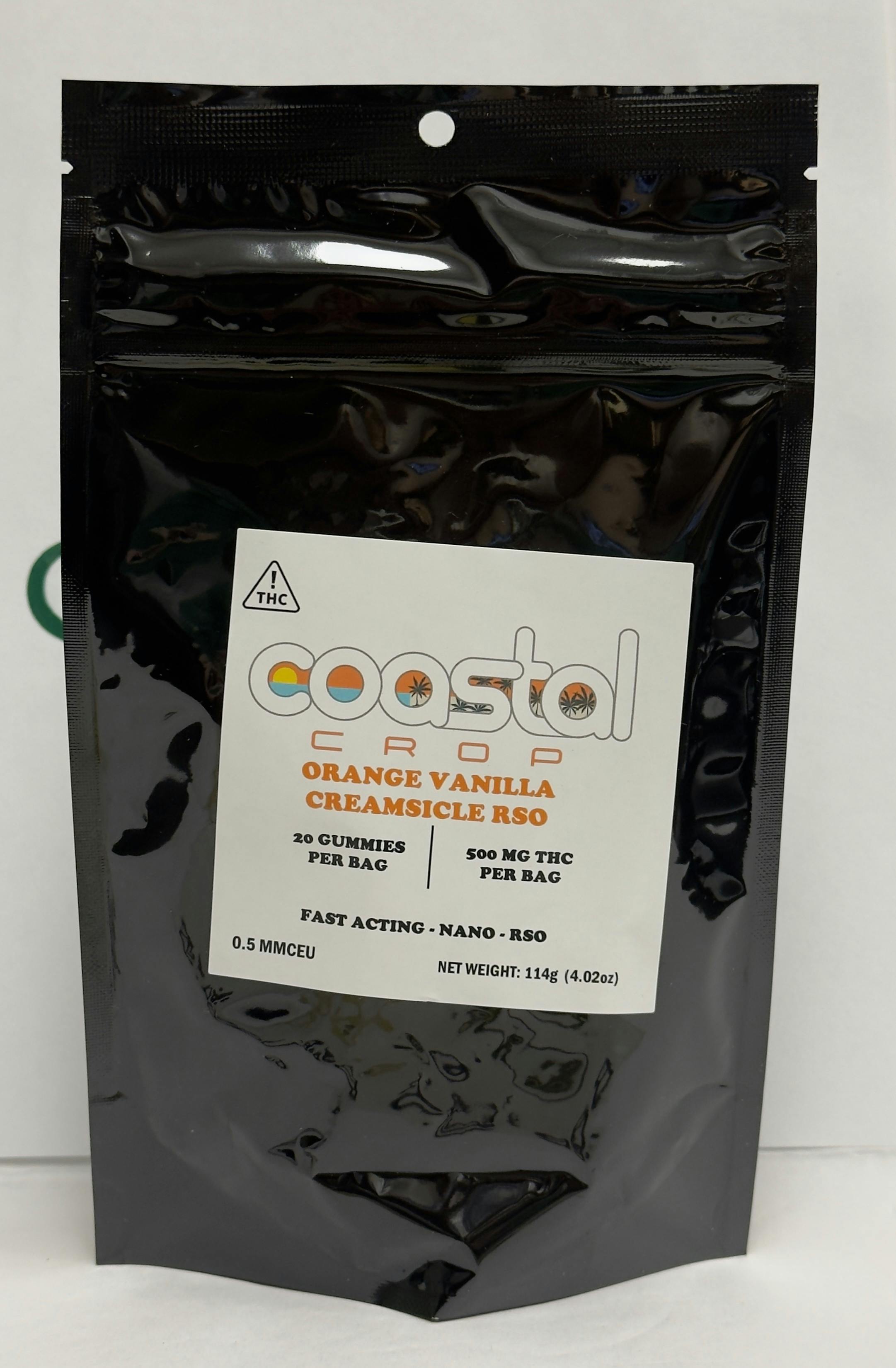CC- Orange Vanilla Creamsicle RSO 20ct 500mg bags