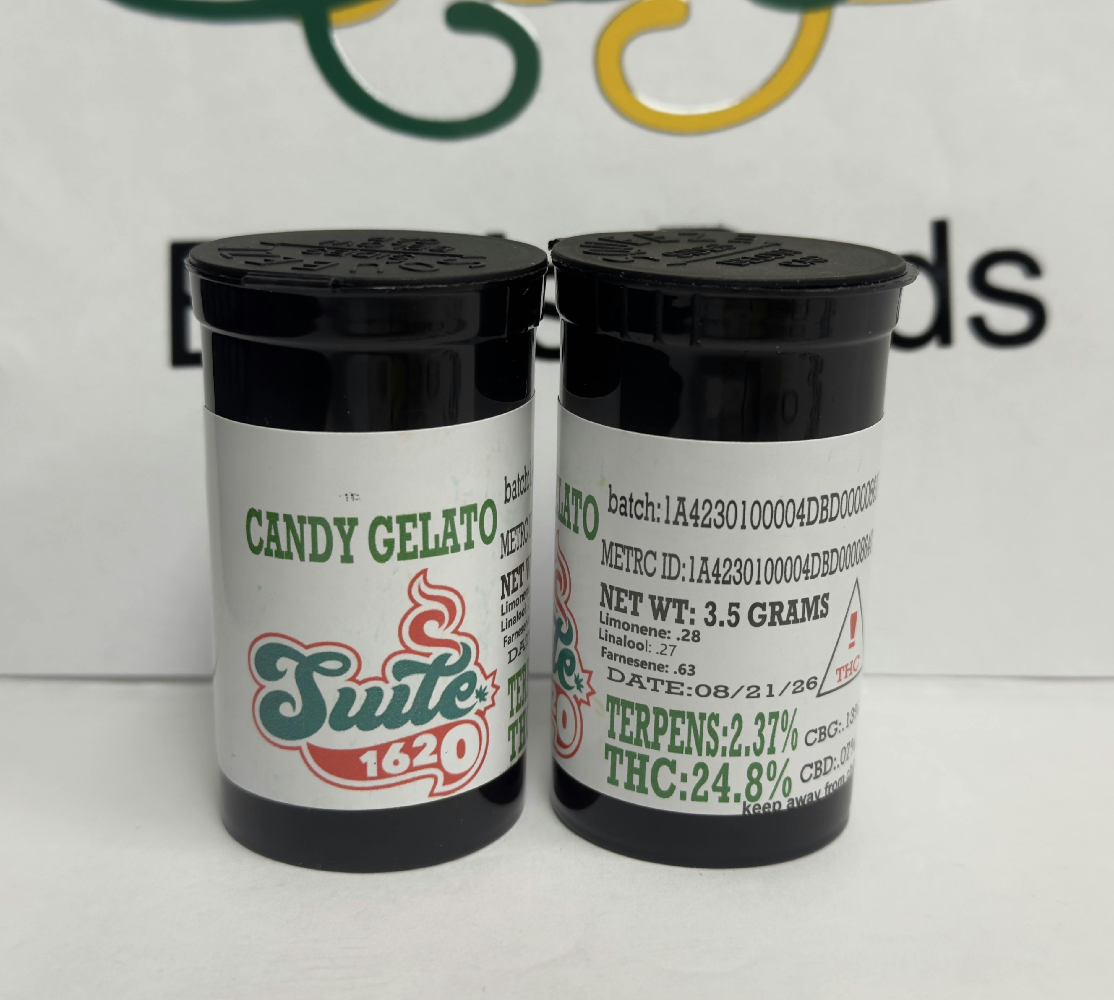 Suite- Candy Gelato 24% 2.3%terp (hyb)