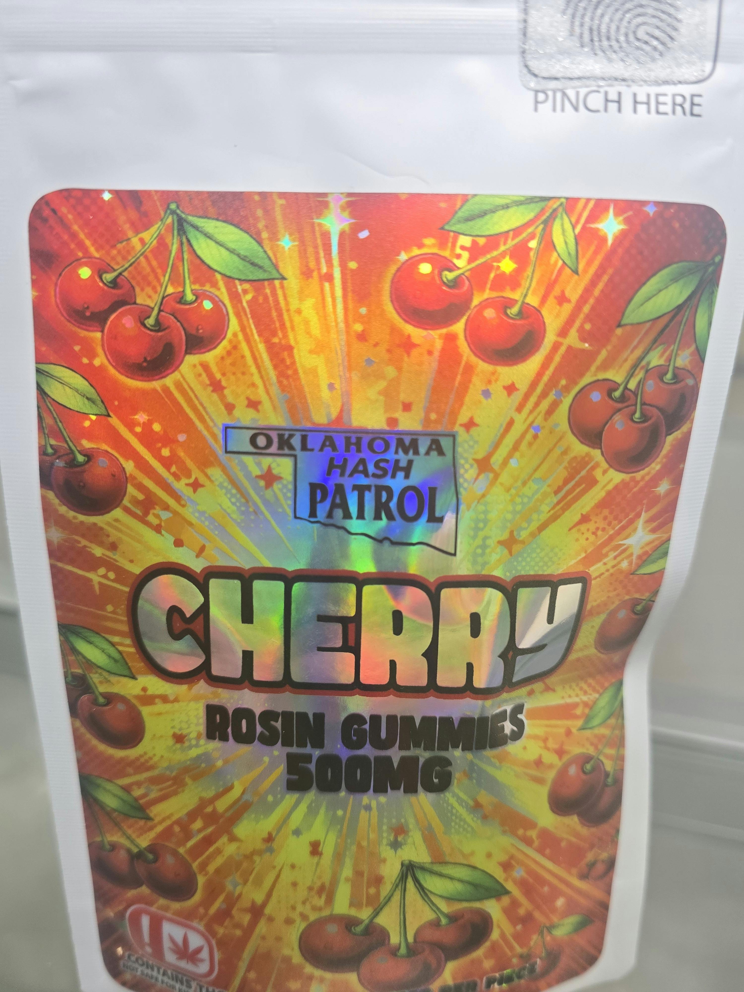 Hash Patrol - 500MG Rosin Gummies - Cherry