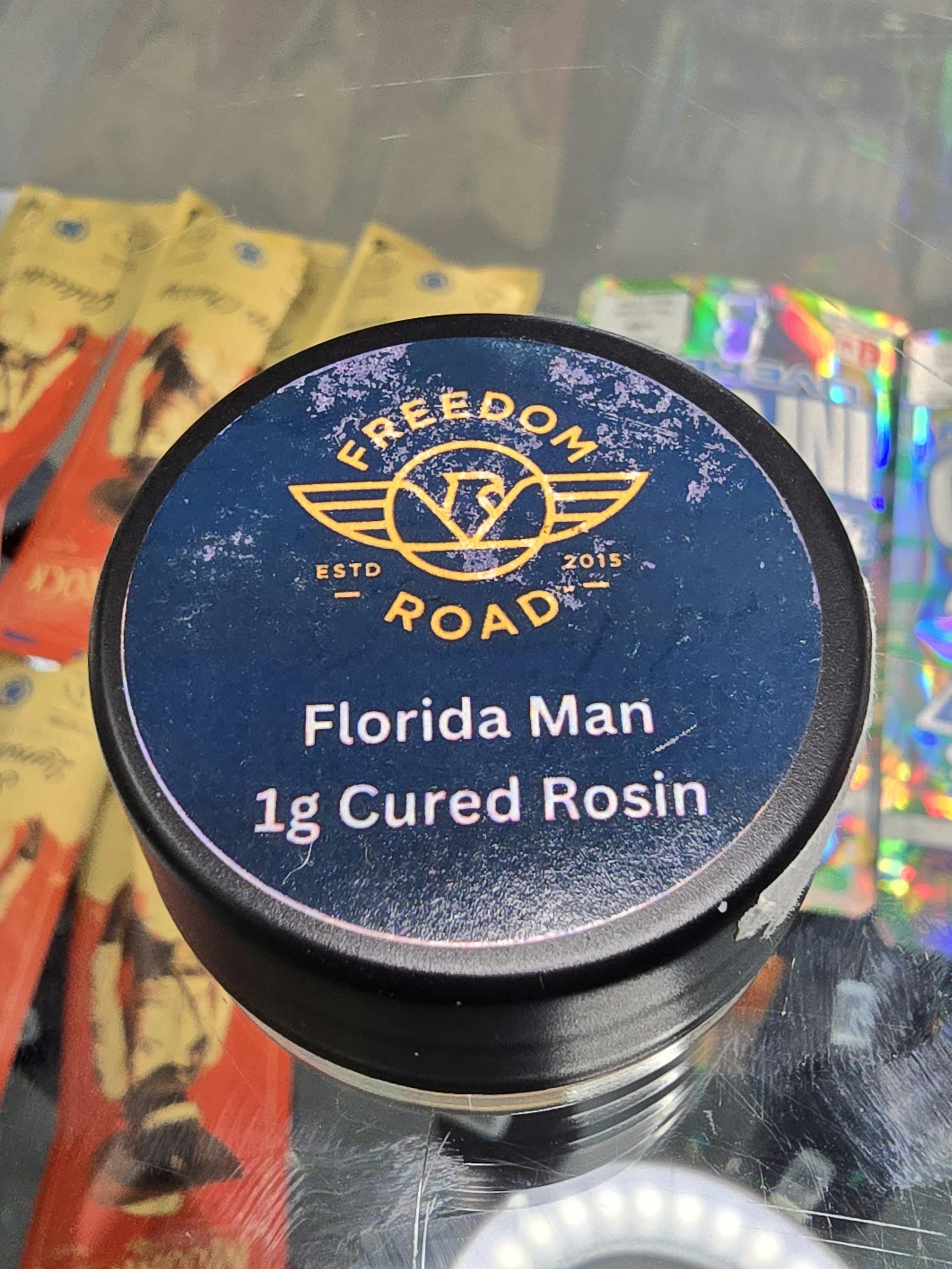 1g rosin Florida Man