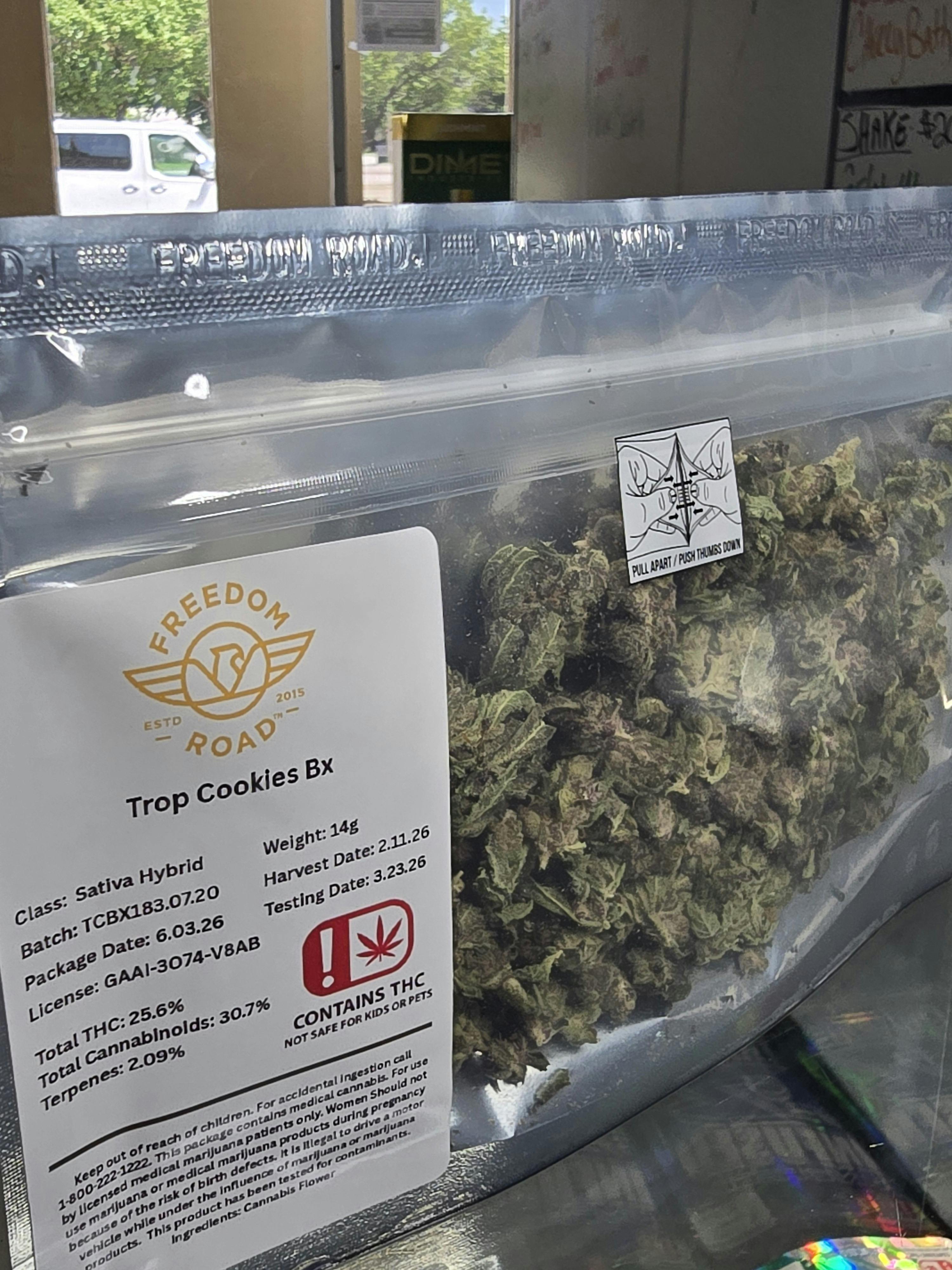 FREEDOM RD Smalls - Trop Cookies Bx - 14g