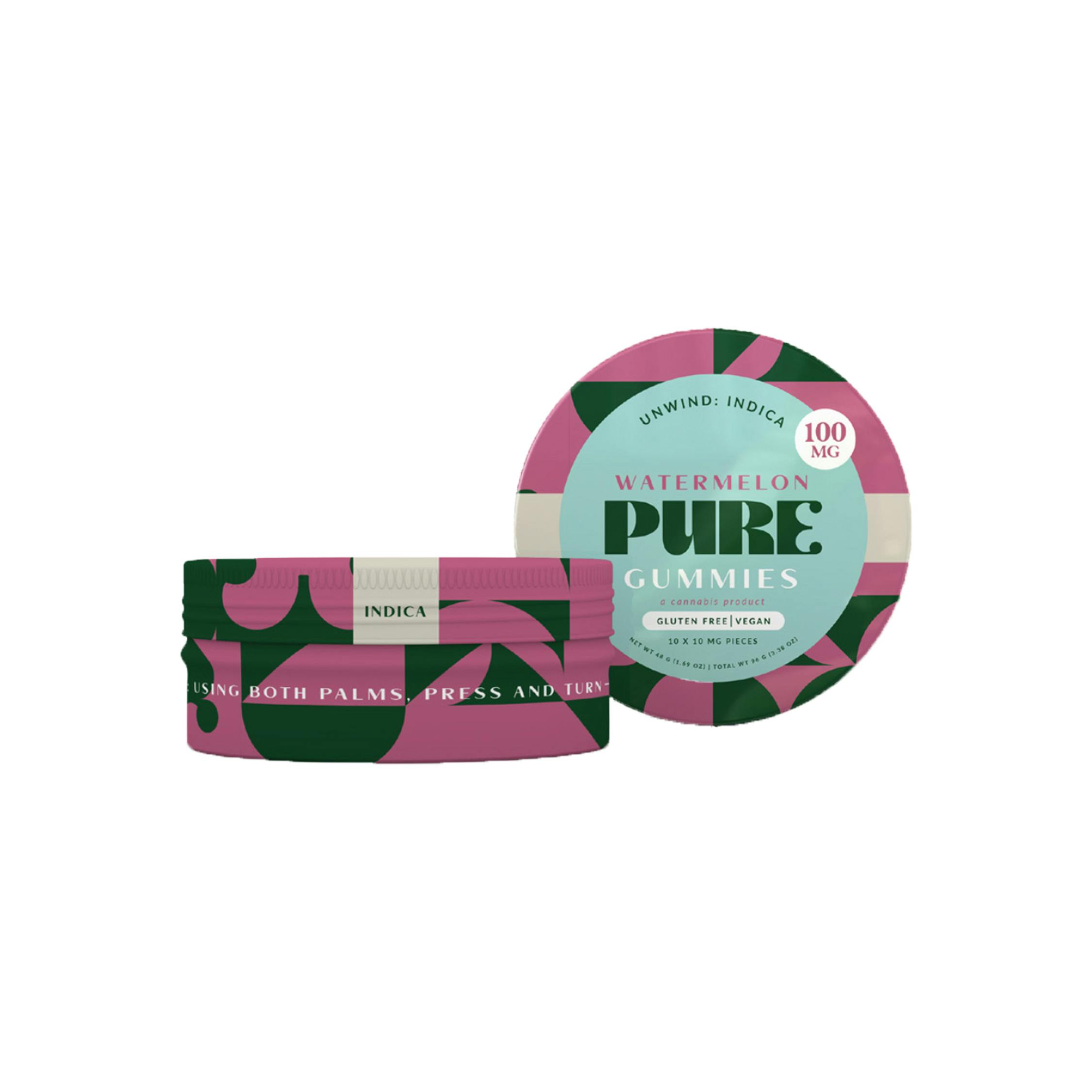 Watermelon Indica Gummies