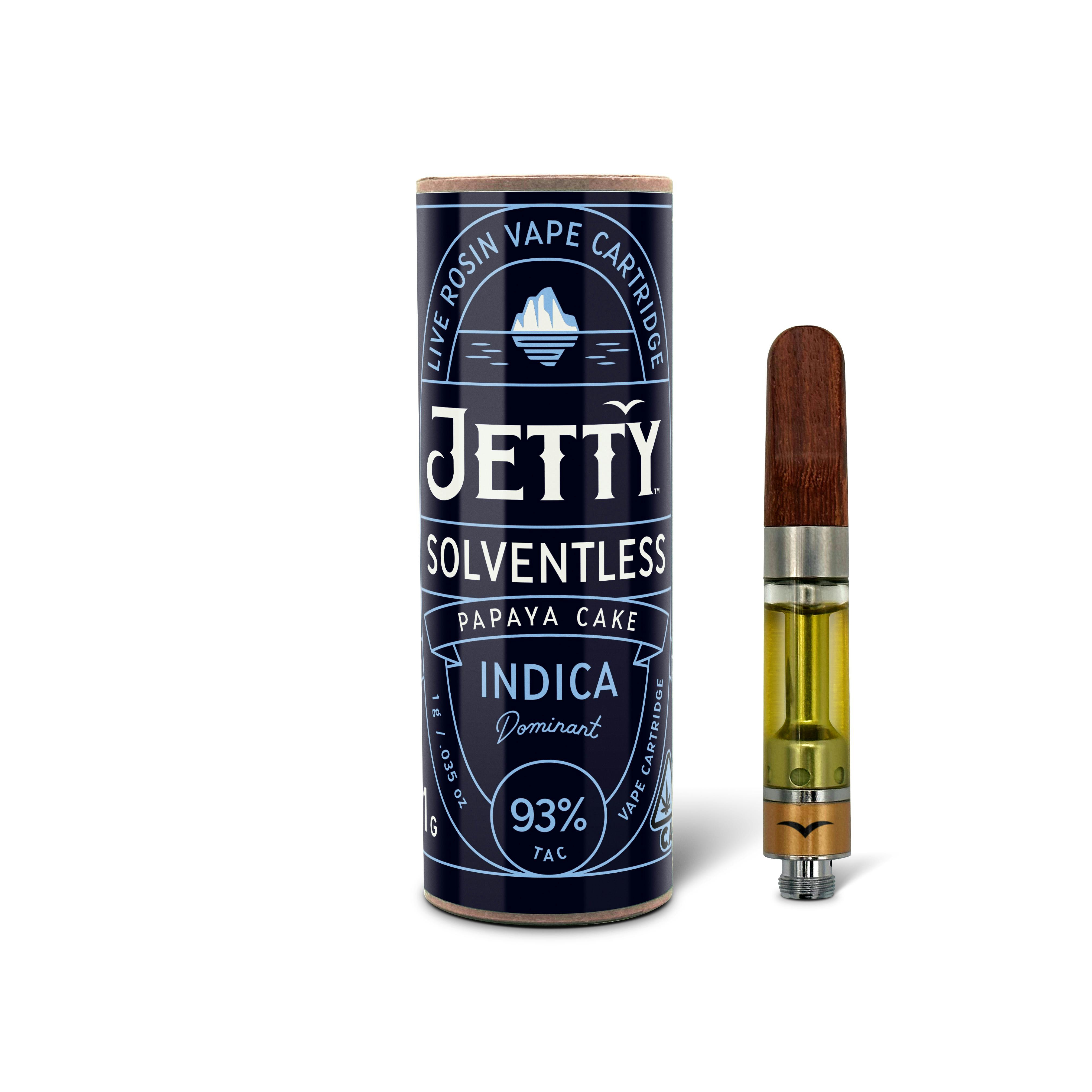 Jetty Solventless — Papaya Cake