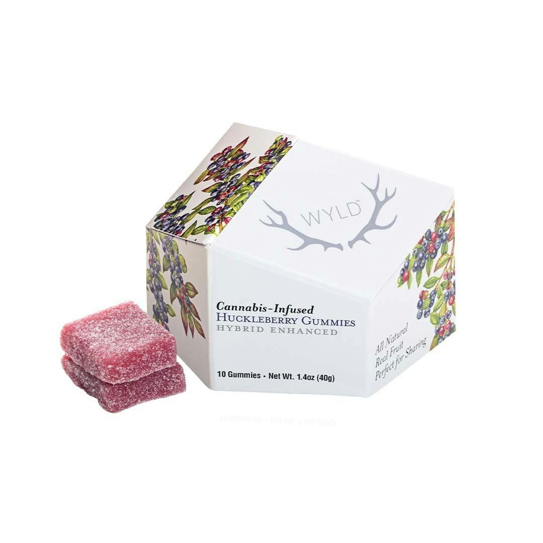 Huckleberry Hybrid Enhanced Gummies | 100mg | 10ct | 10mg/ea
