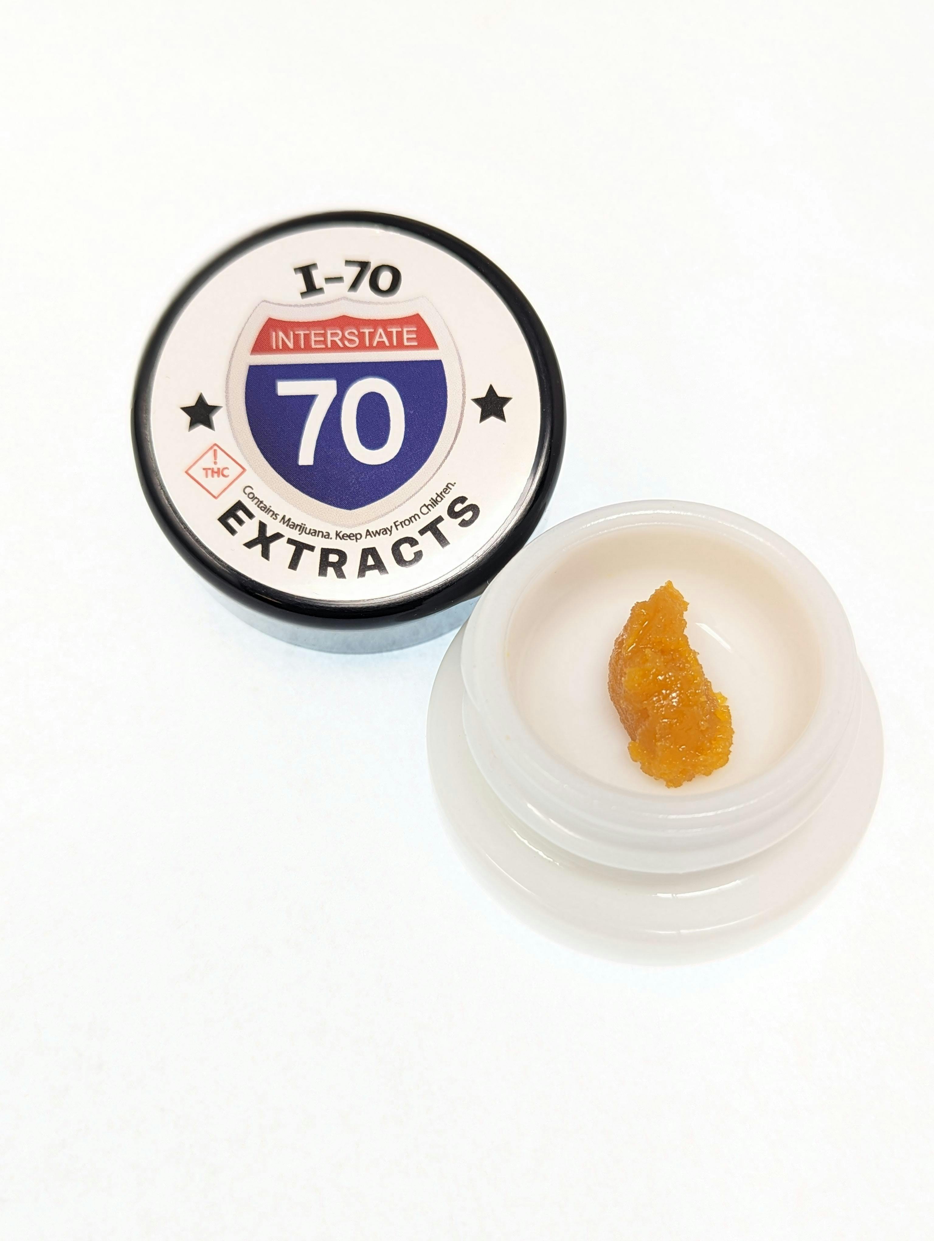 Rainbow Marker (H) - 4g Wax - I-70 Extracts